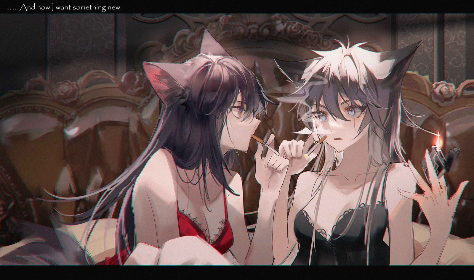 play with fire插画图片壁纸