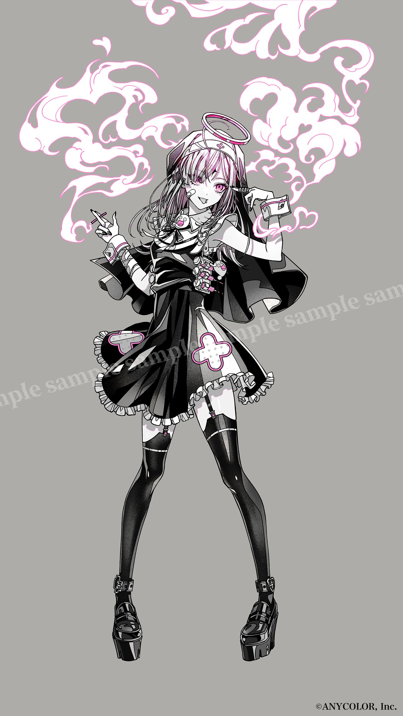 【健屋花那】神一般的帮助插画图片壁纸