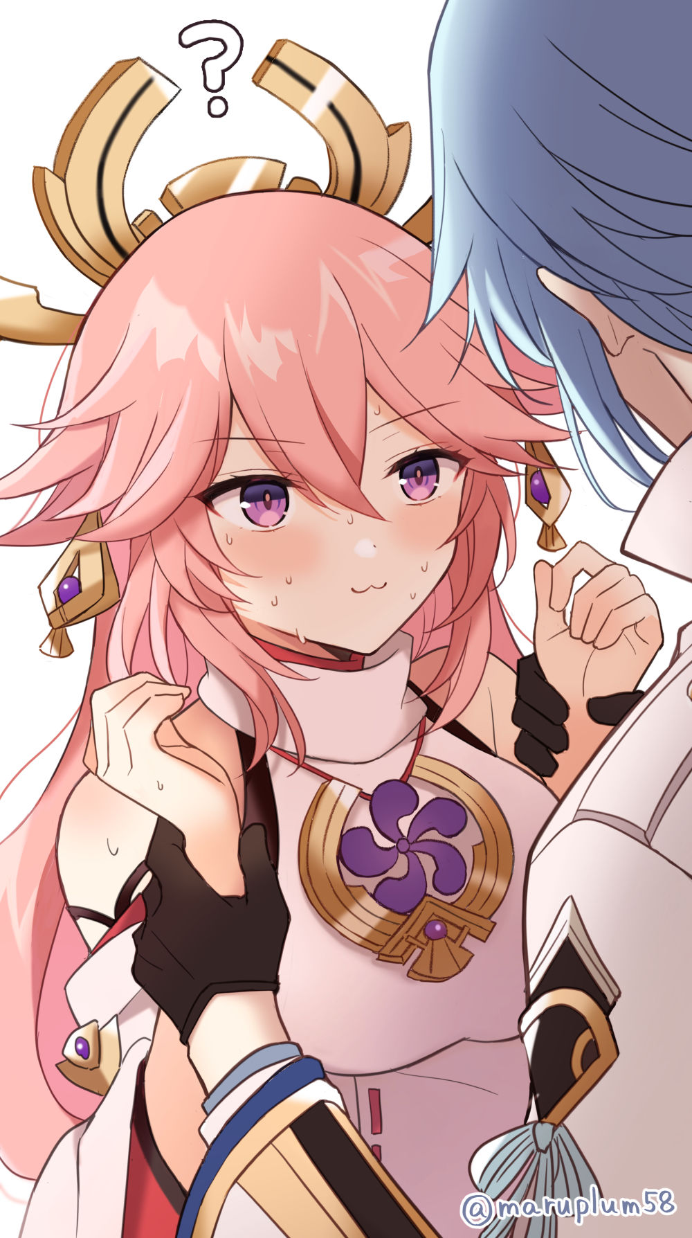 “八重大人需要一点惩罚。”