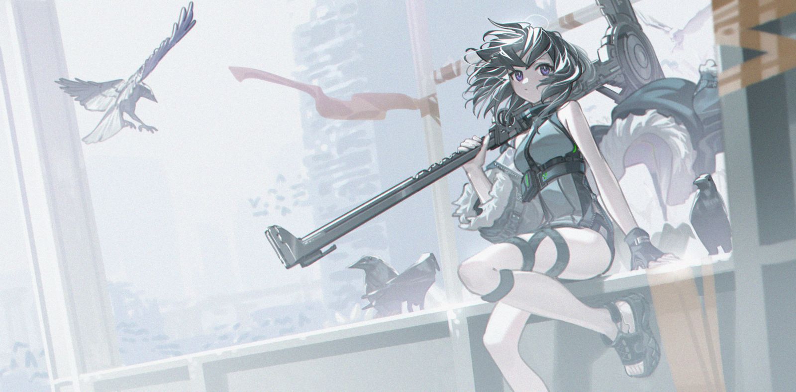 羽毛笔-女孩子明日方舟