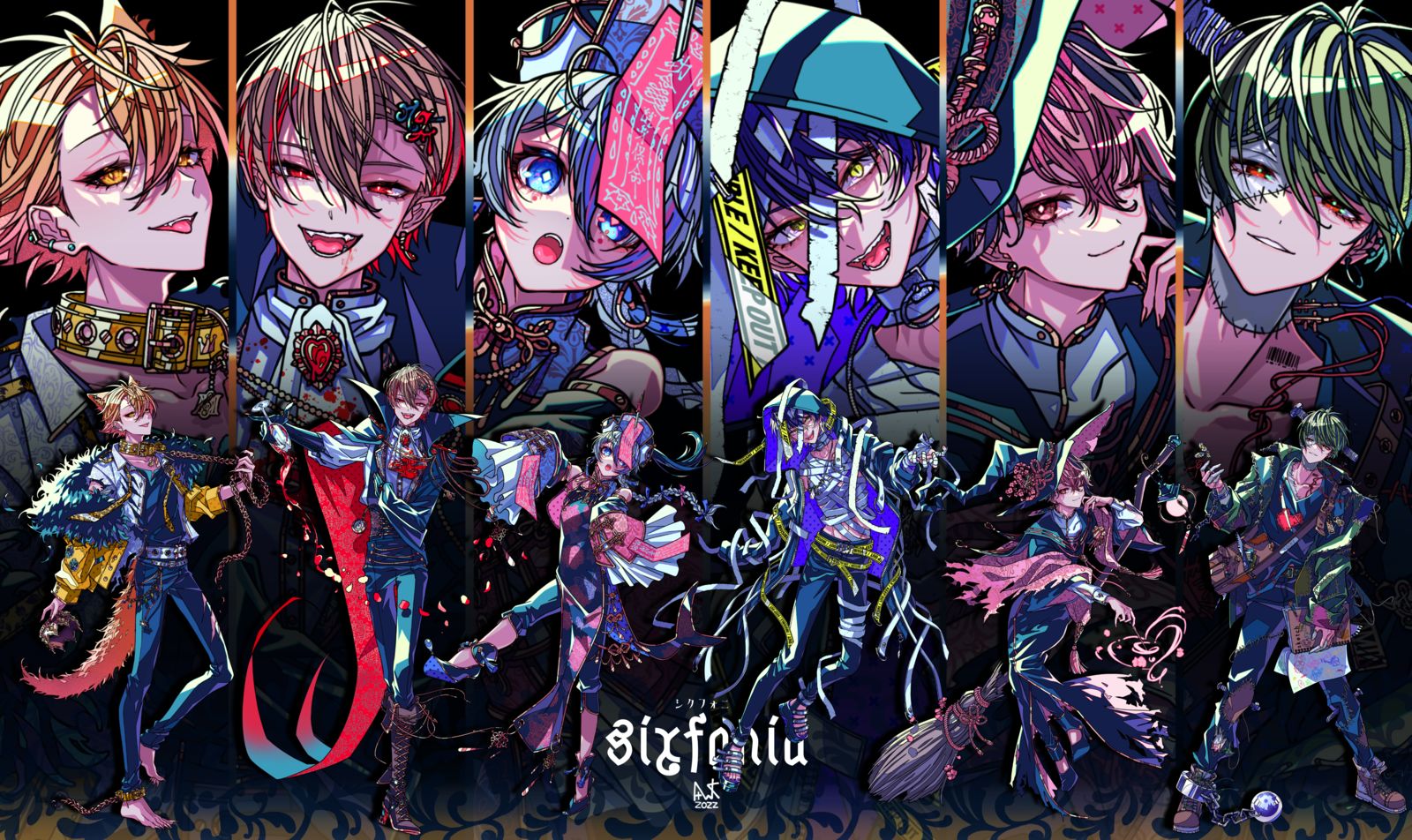 【西克福尼】Happy Halloween帮您了插画图片壁纸