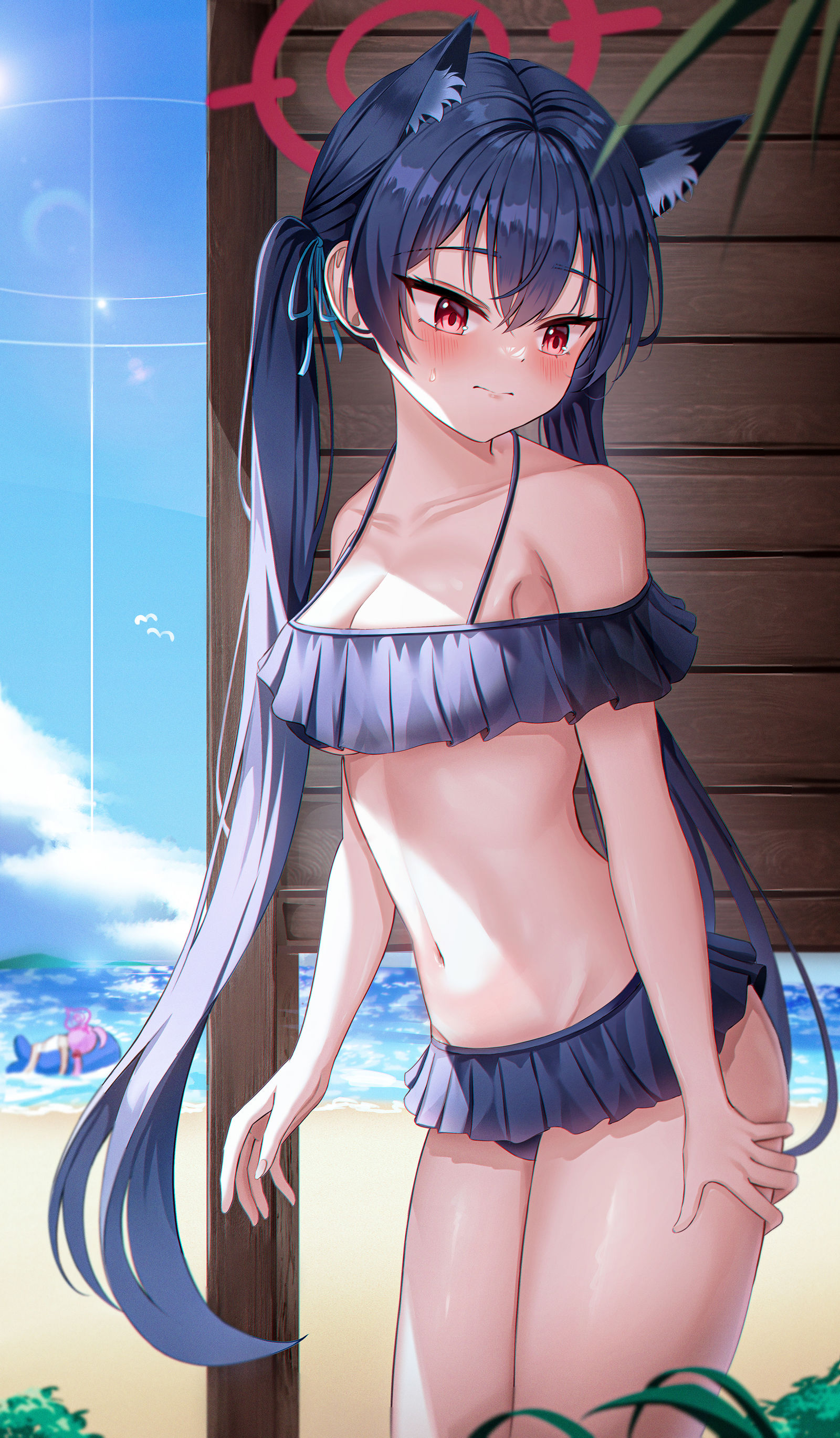 泳装意甲插画图片壁纸