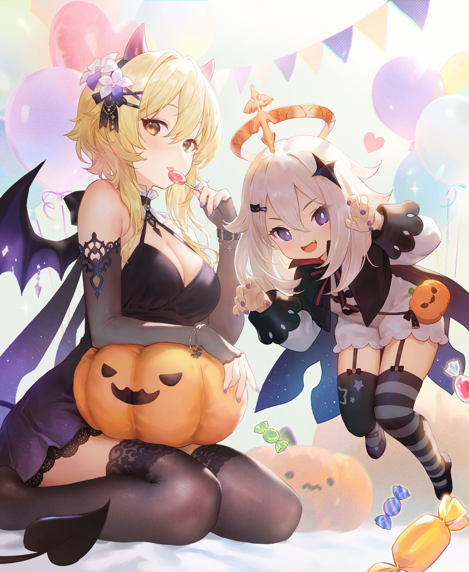 Halloween插画图片壁纸