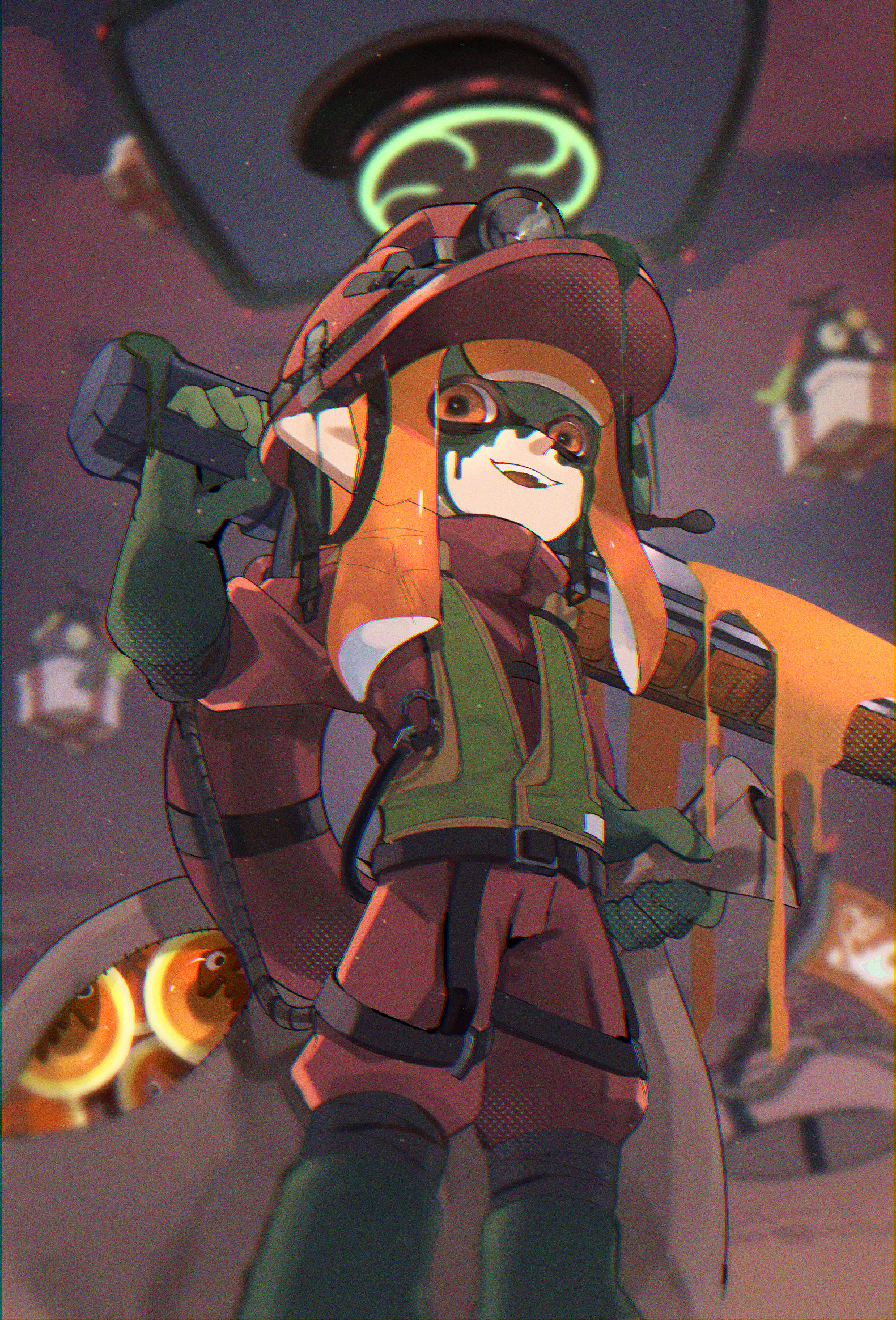 乌贼圣诞节好像也在打工