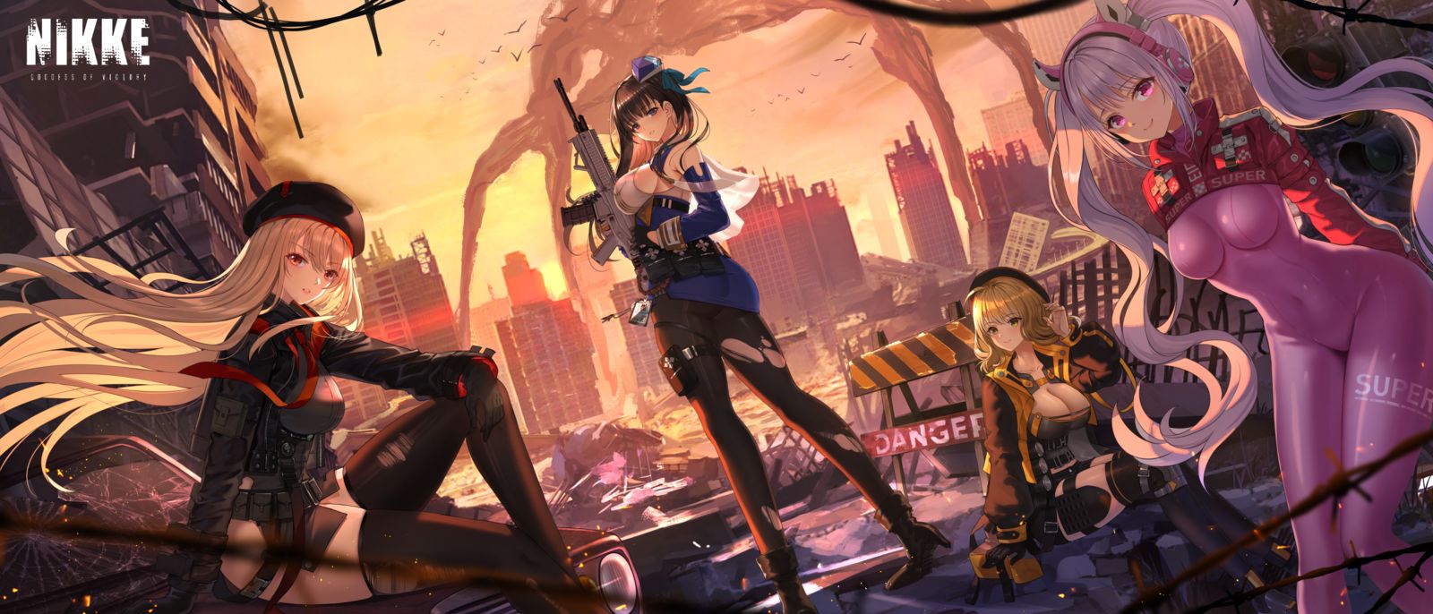 胜利女神插画图片壁纸