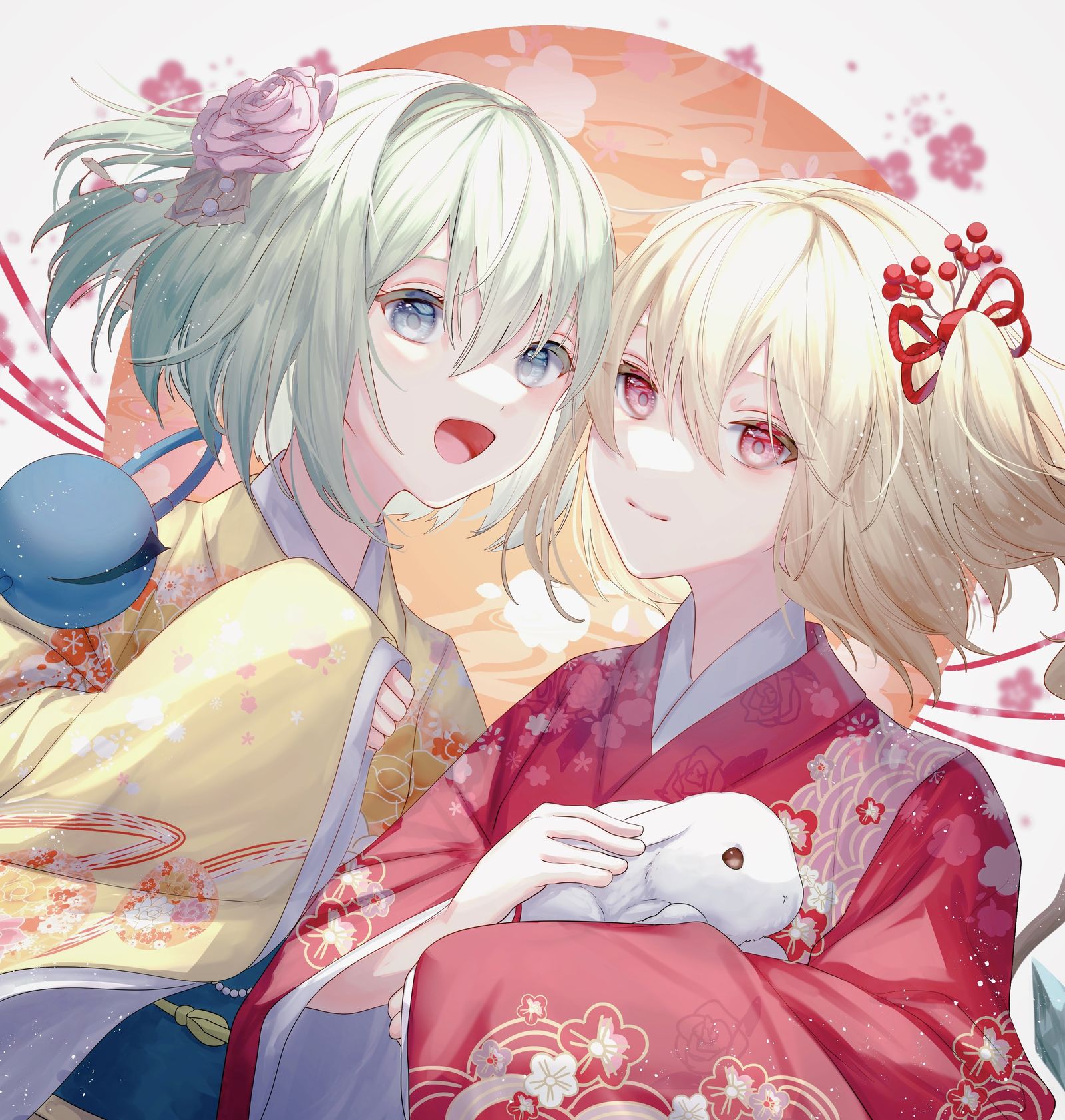 新年快乐插画图片壁纸
