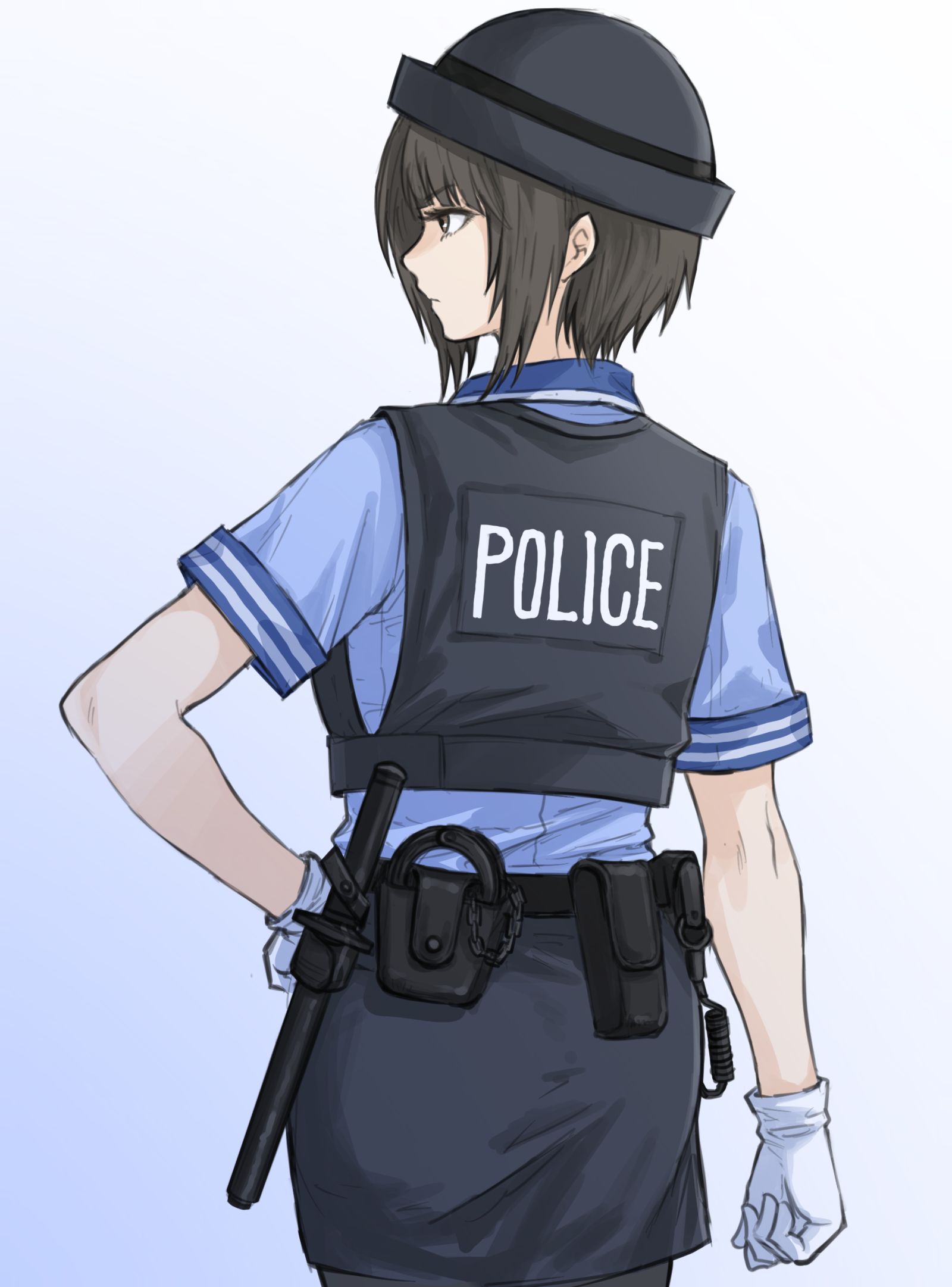 女警