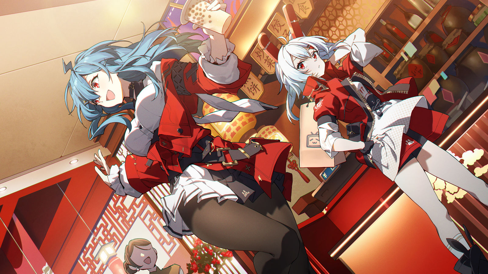 2023bilibili拜年纪插画图片壁纸