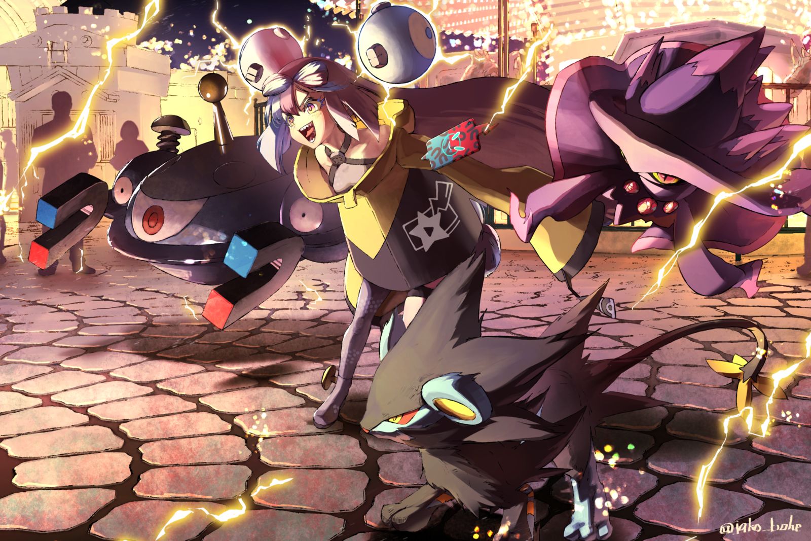 啊！野性的南迦莫开始决一胜负了！头像同人高清图