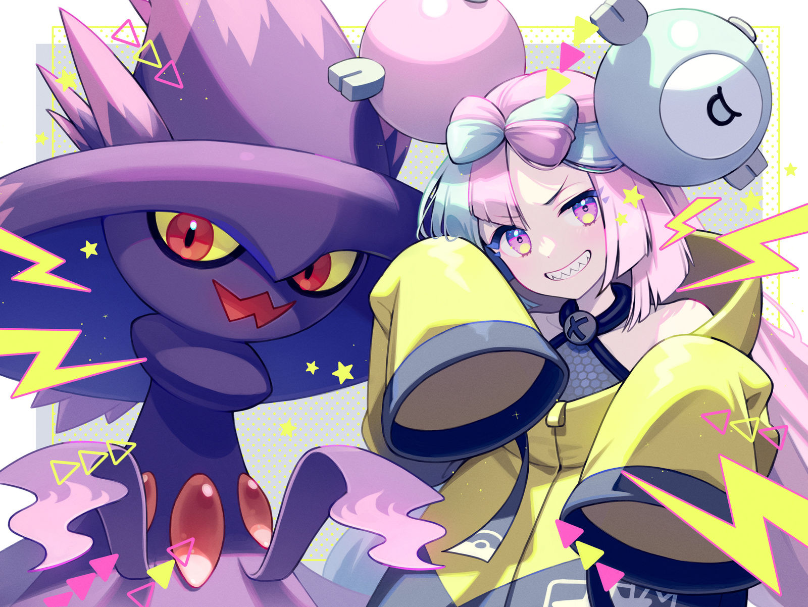 南贾莫和穆合并插画图片壁纸