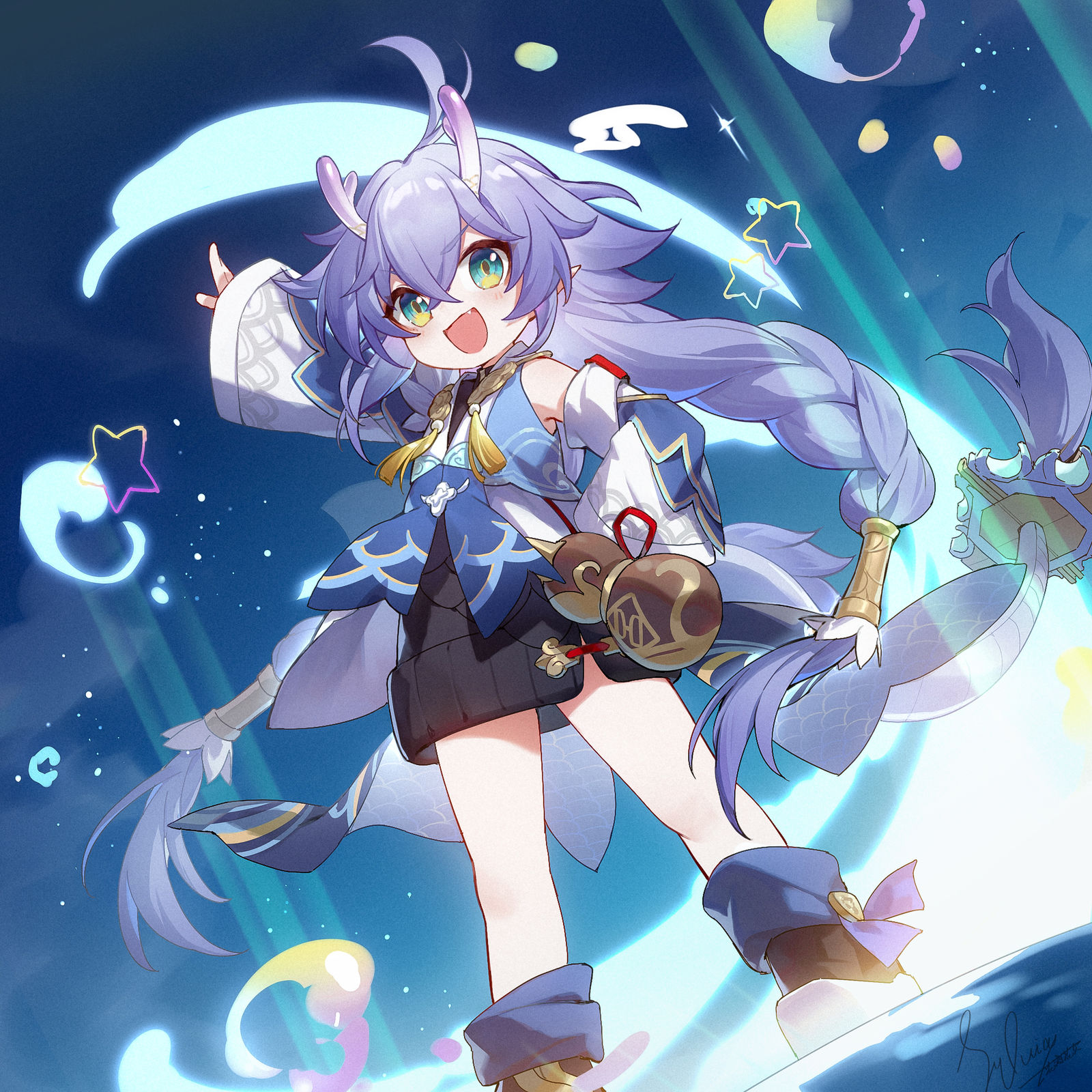 白露插画图片壁纸