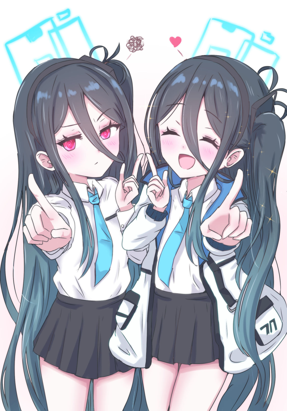 ”是的，KEY！这样啊！是啊！”插画图片壁纸