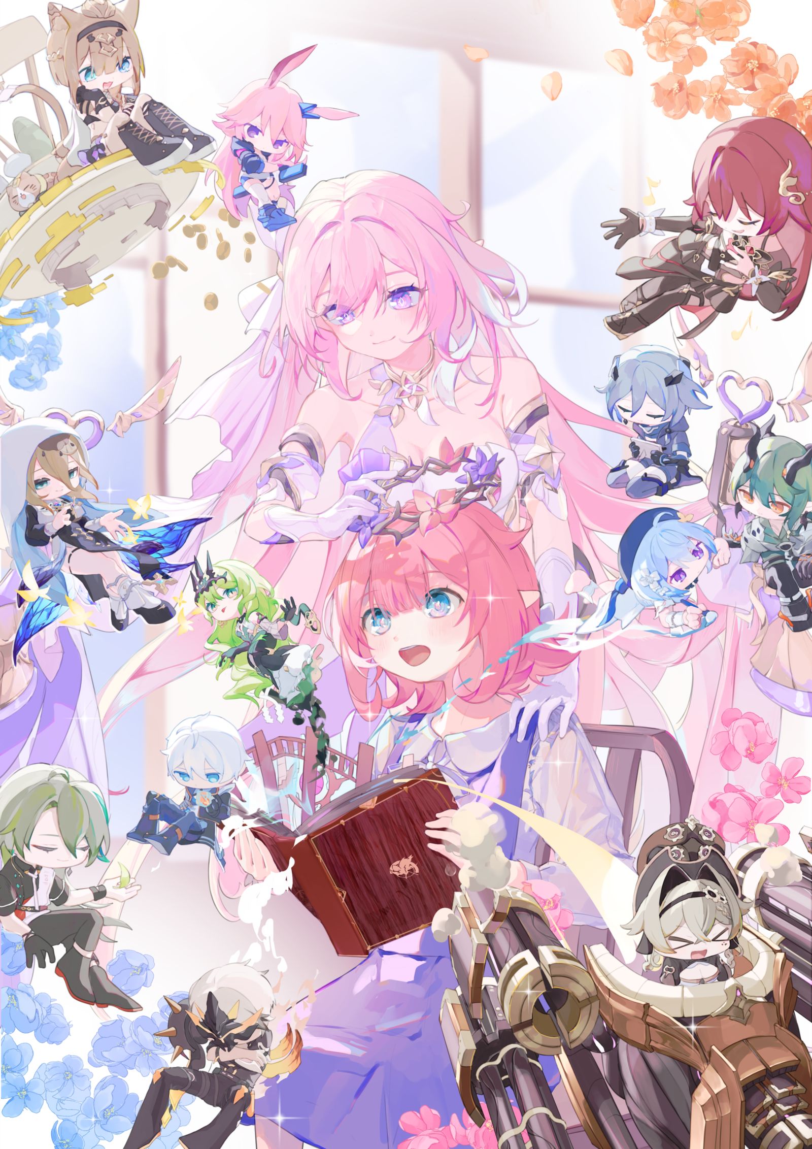 为了你而存在的故事插画图片壁纸