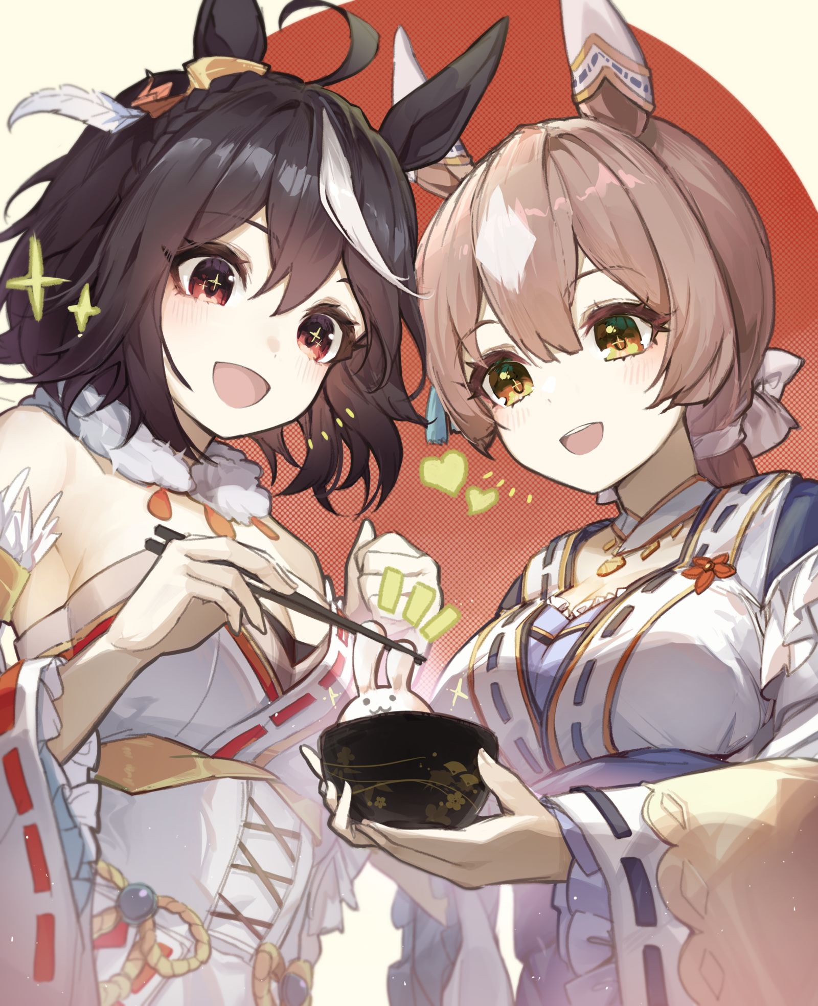 正月的Kitasato插画图片壁纸