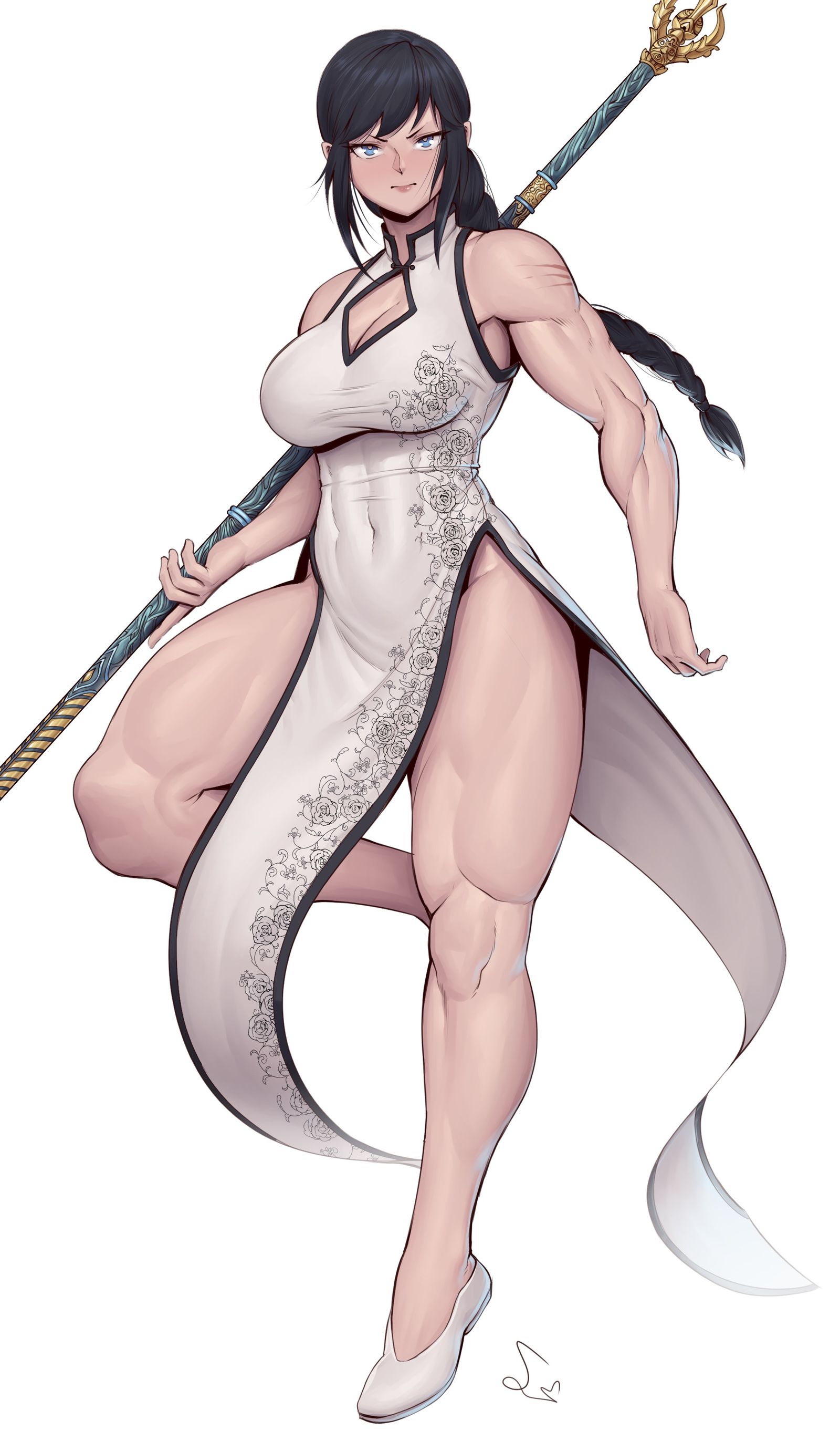 Warrior girl-fitmuscularfemale