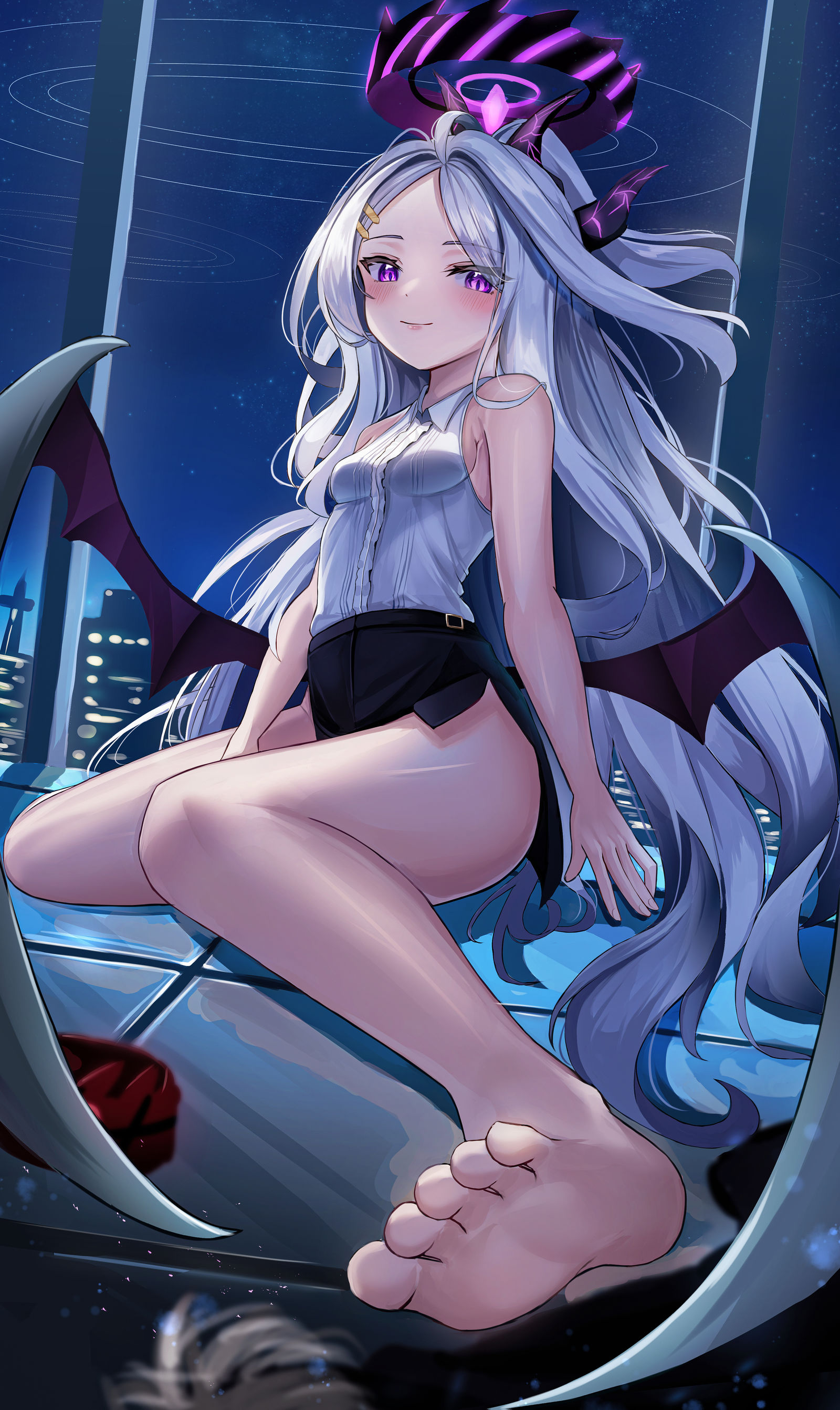 空崎hina插画图片壁纸