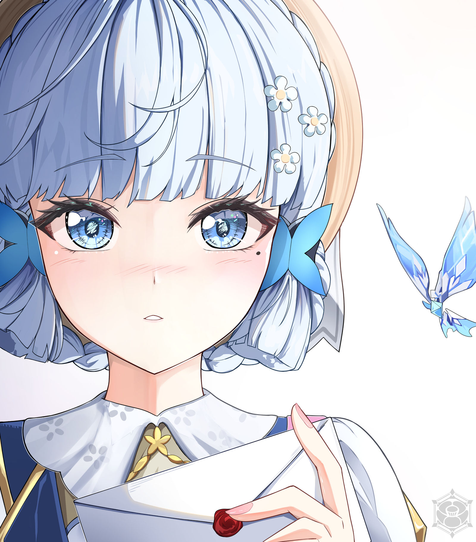 Kamisato ayaka插画图片壁纸