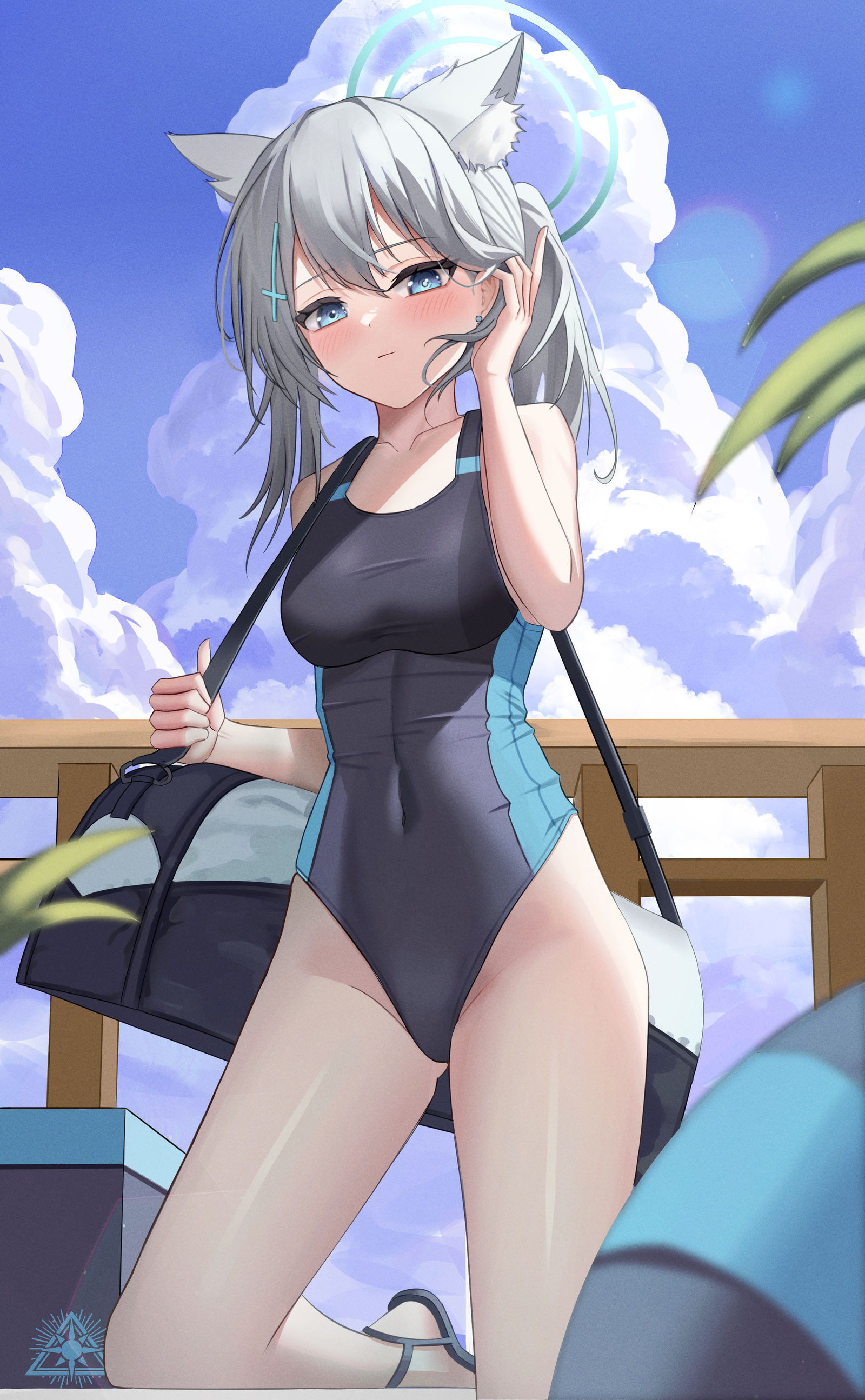 沙狼插画图片壁纸