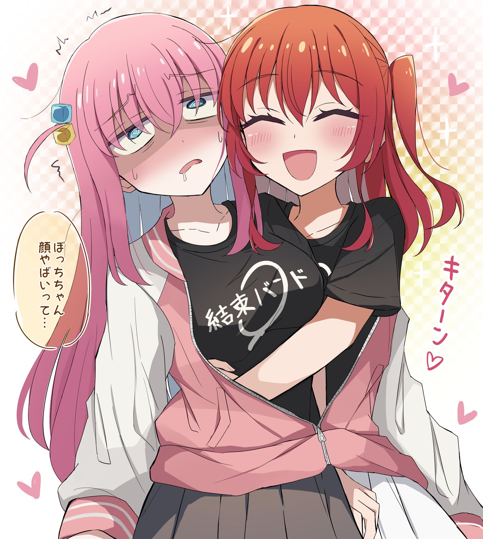 贴身乐队♡波喜多插画图片壁纸