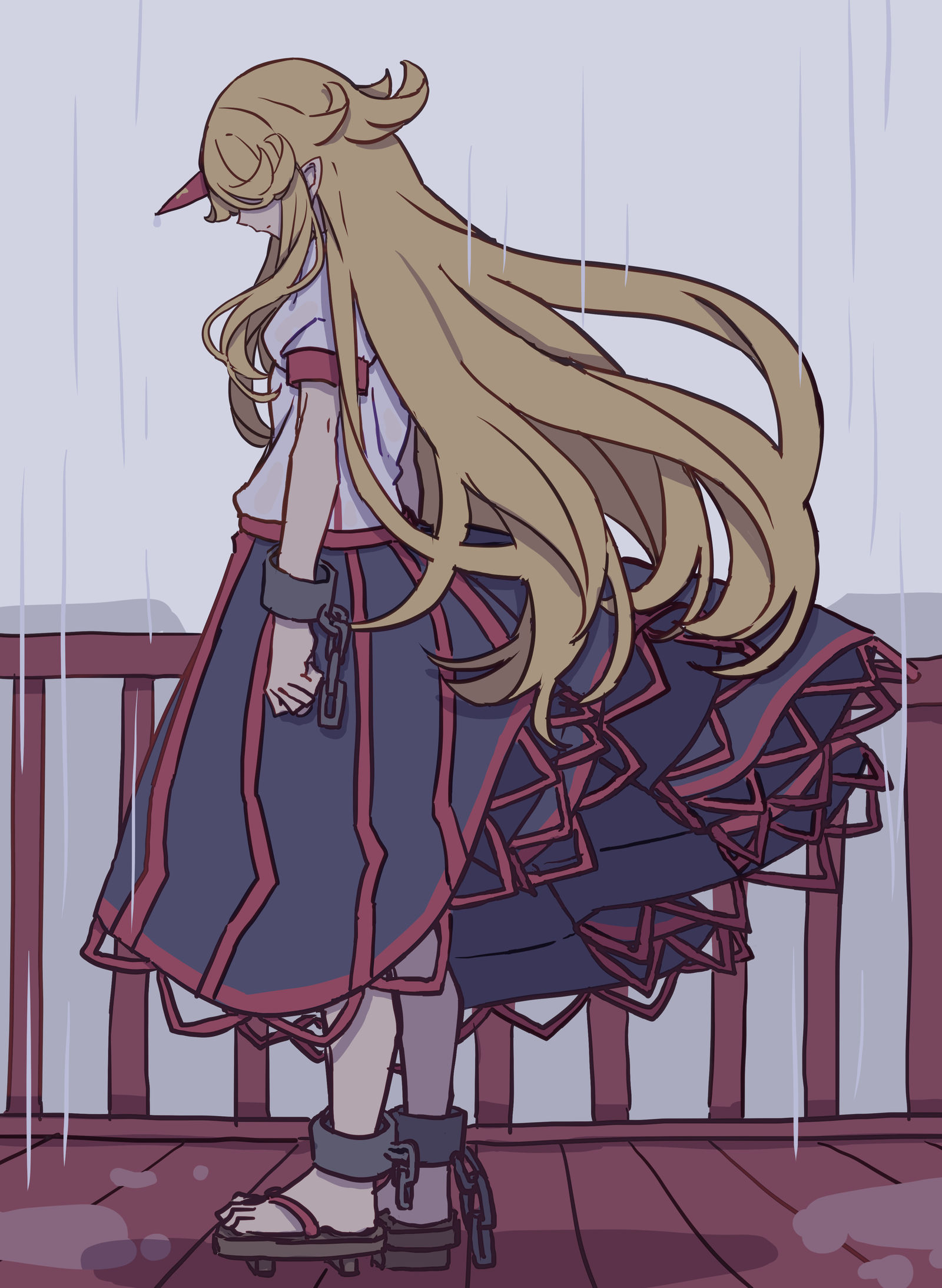 雨插画图片壁纸