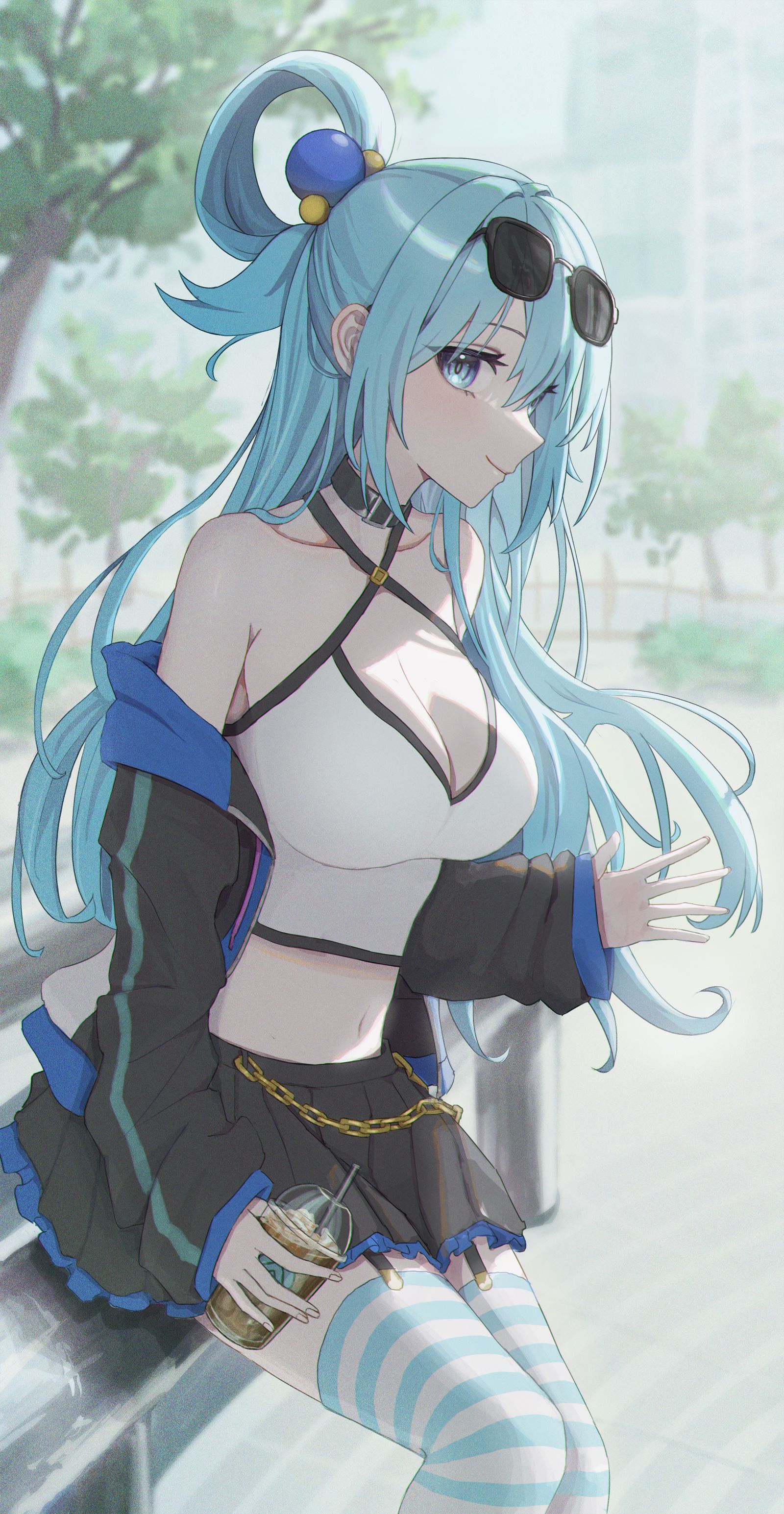 女神AQUA插画图片壁纸