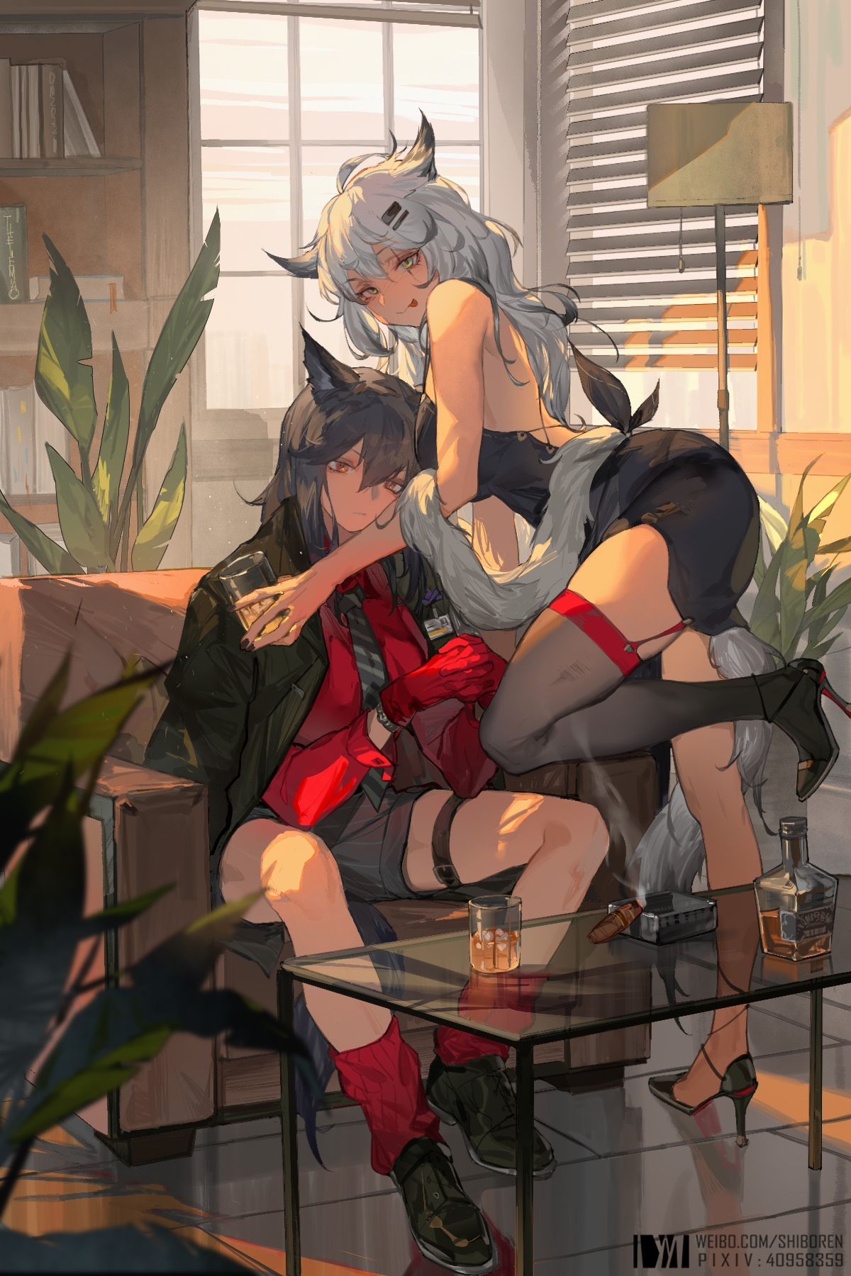 双狼-极品的胸部明日方舟