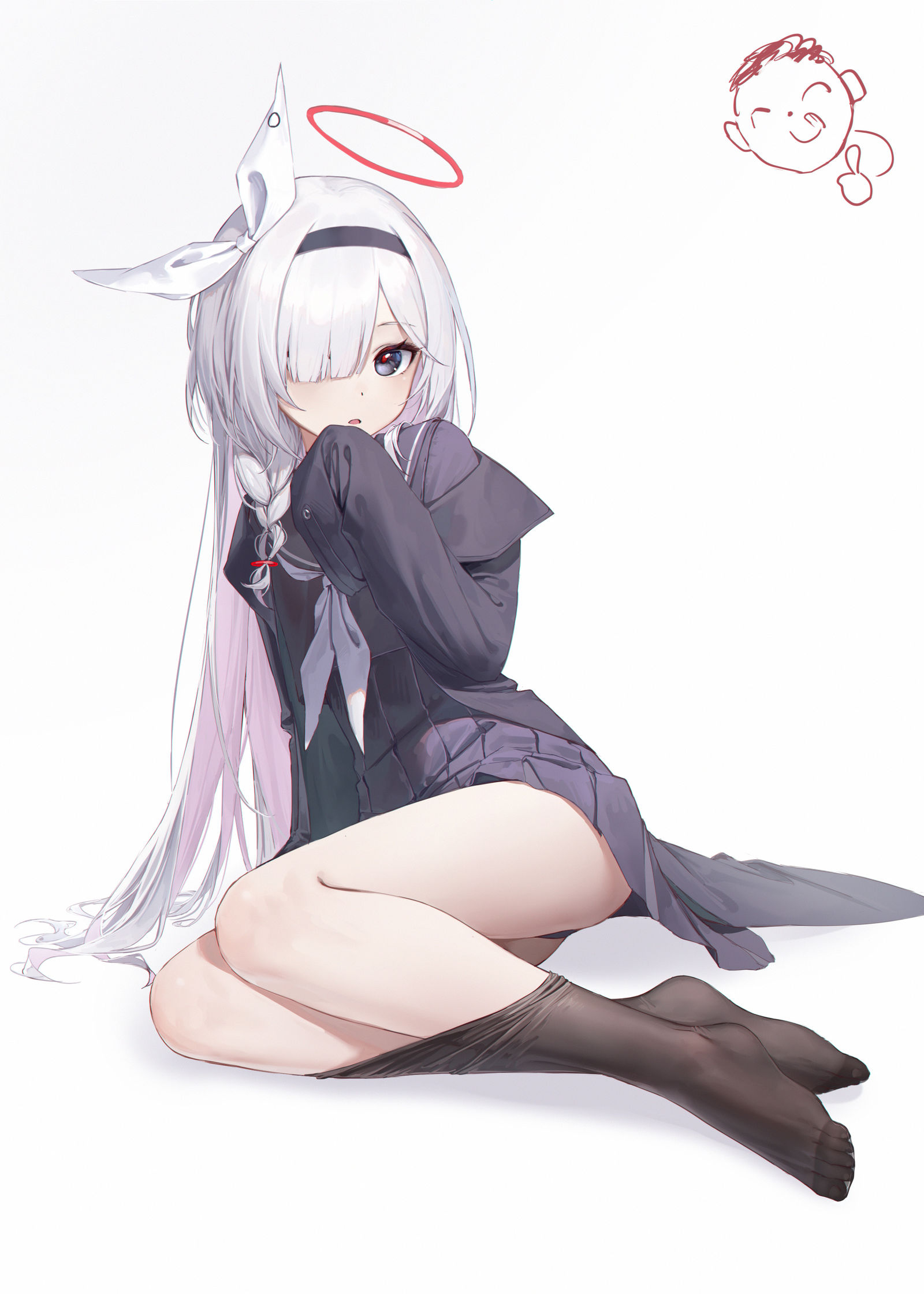 蓝色恶魔已经是过去式了，现在是我黑色恶魔的时代ᕕ(◠ڼ◠)ᕗ插画图片壁纸