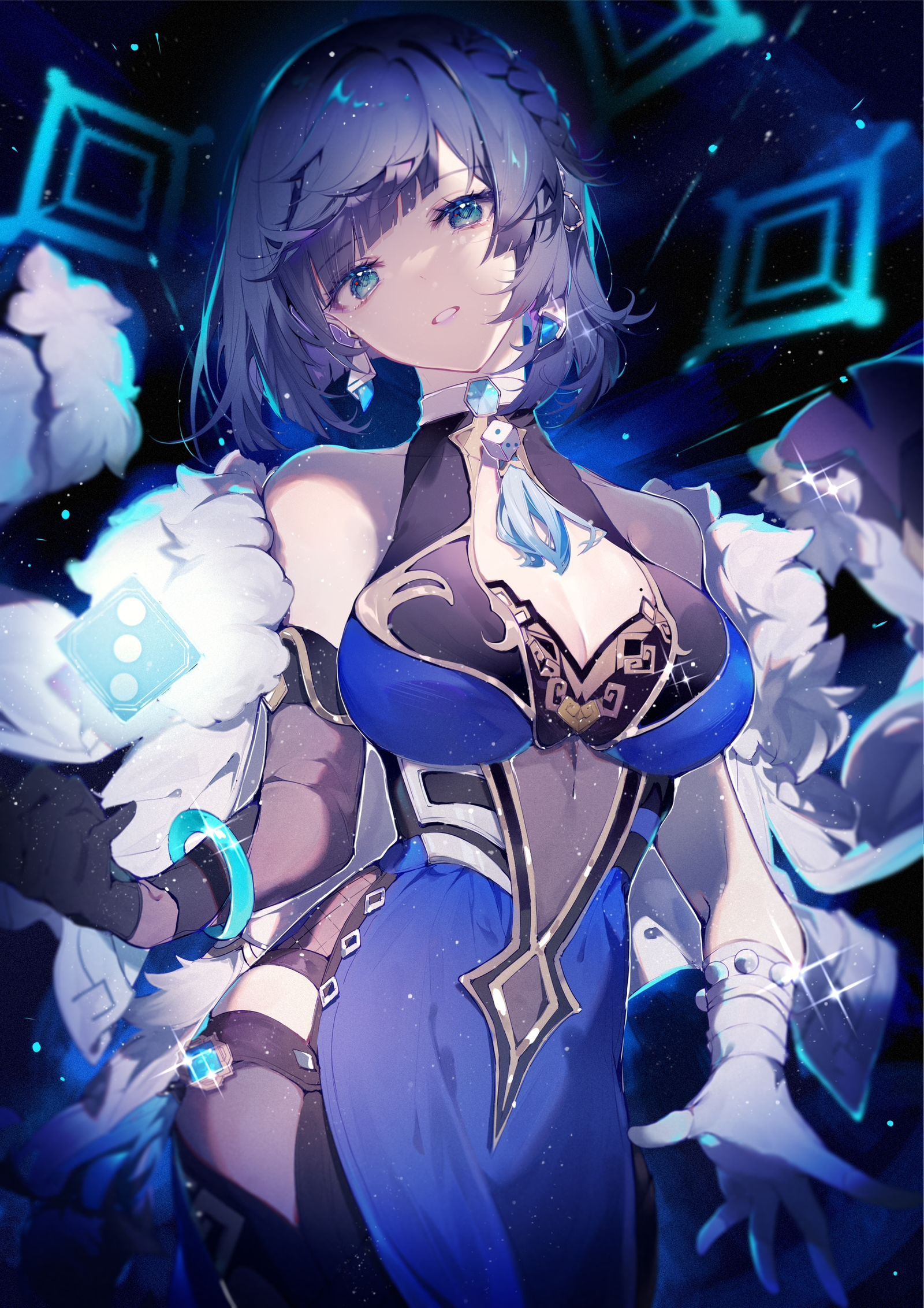 点数如何呢插画图片壁纸