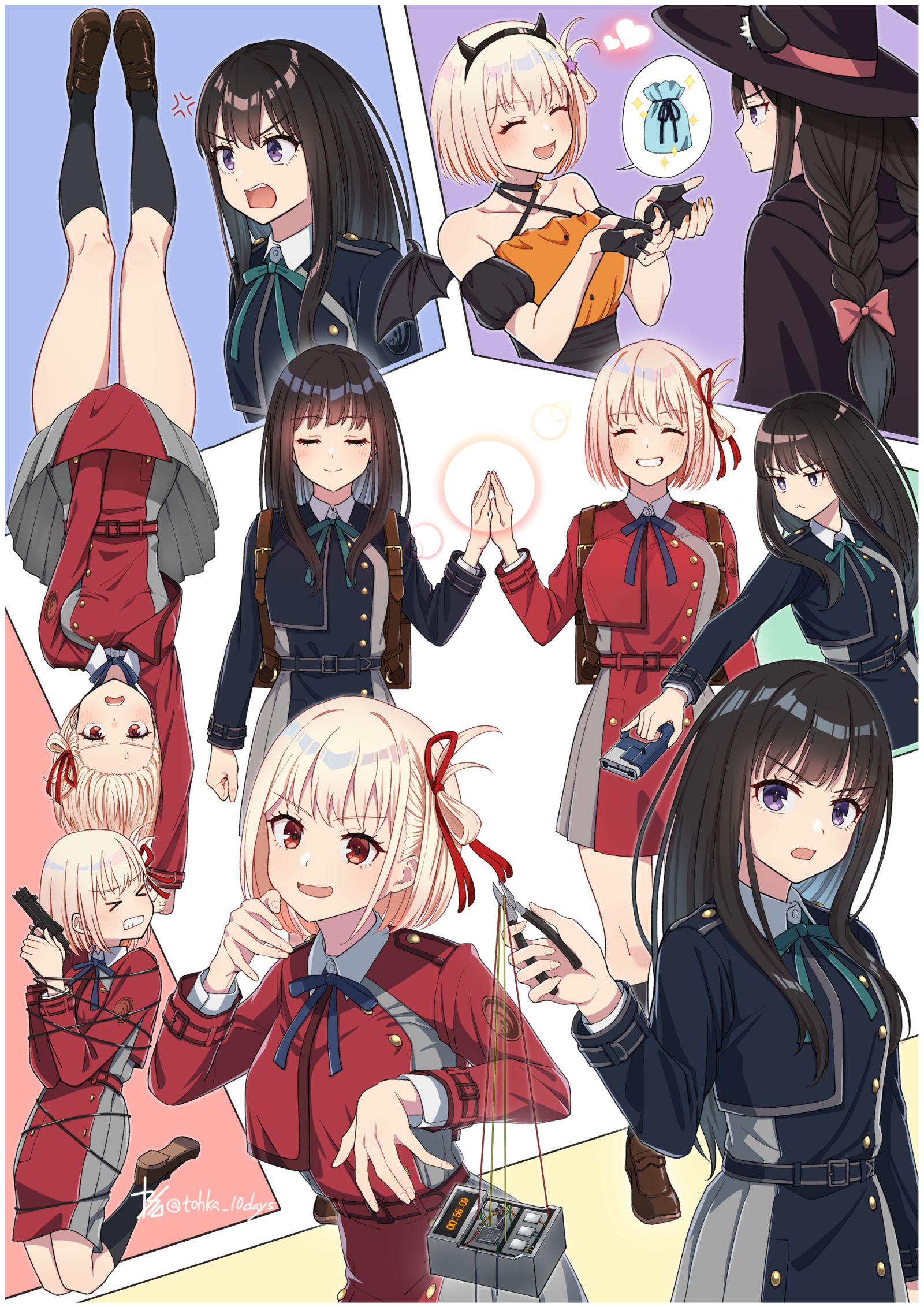 比起东奔西走的千束和柴奈8集（赠品：初期大拉夫）