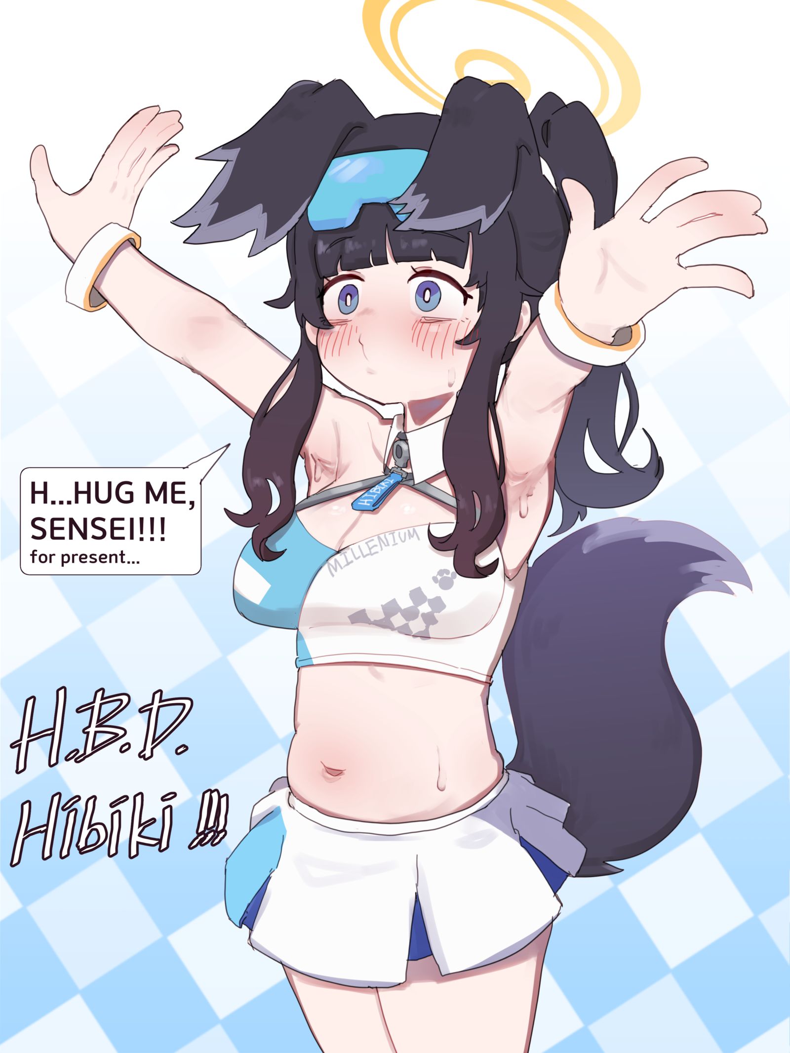 H.B.D Hibiki!插画图片壁纸