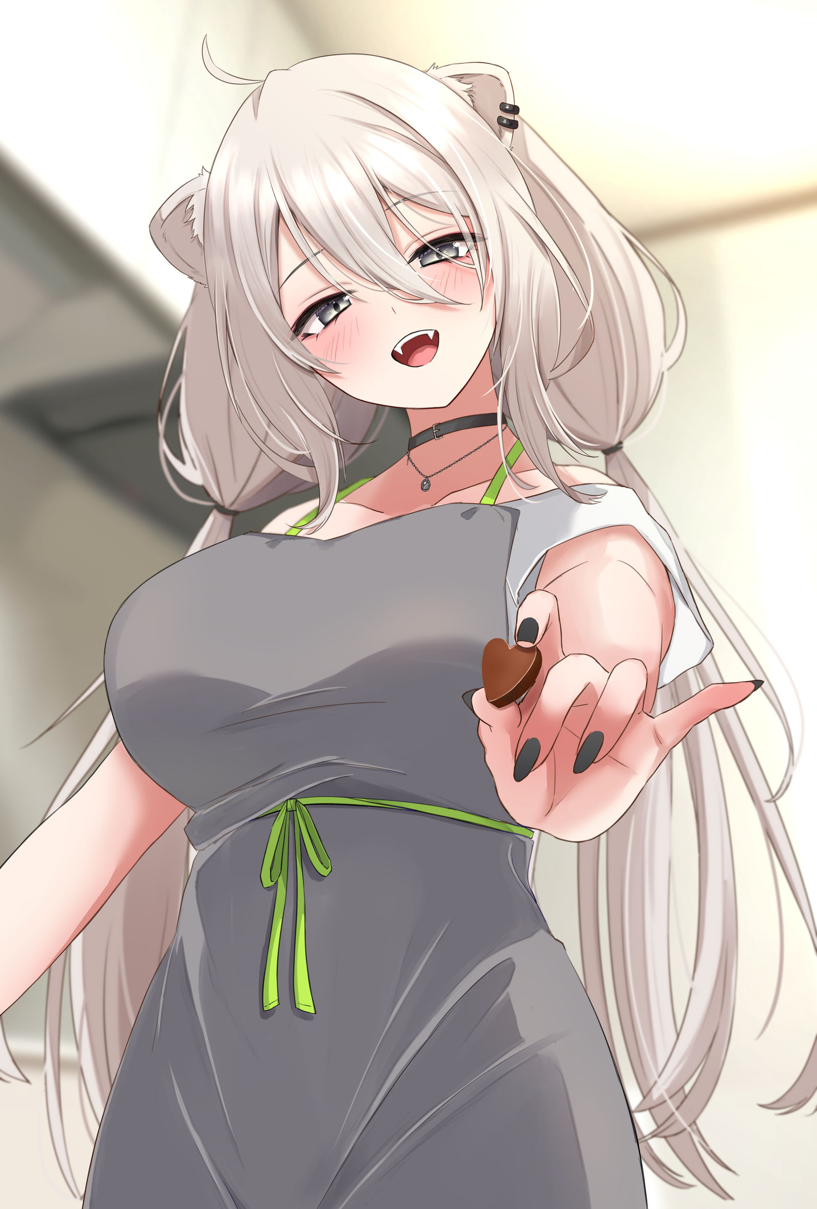 让我尝尝的评论插画图片壁纸