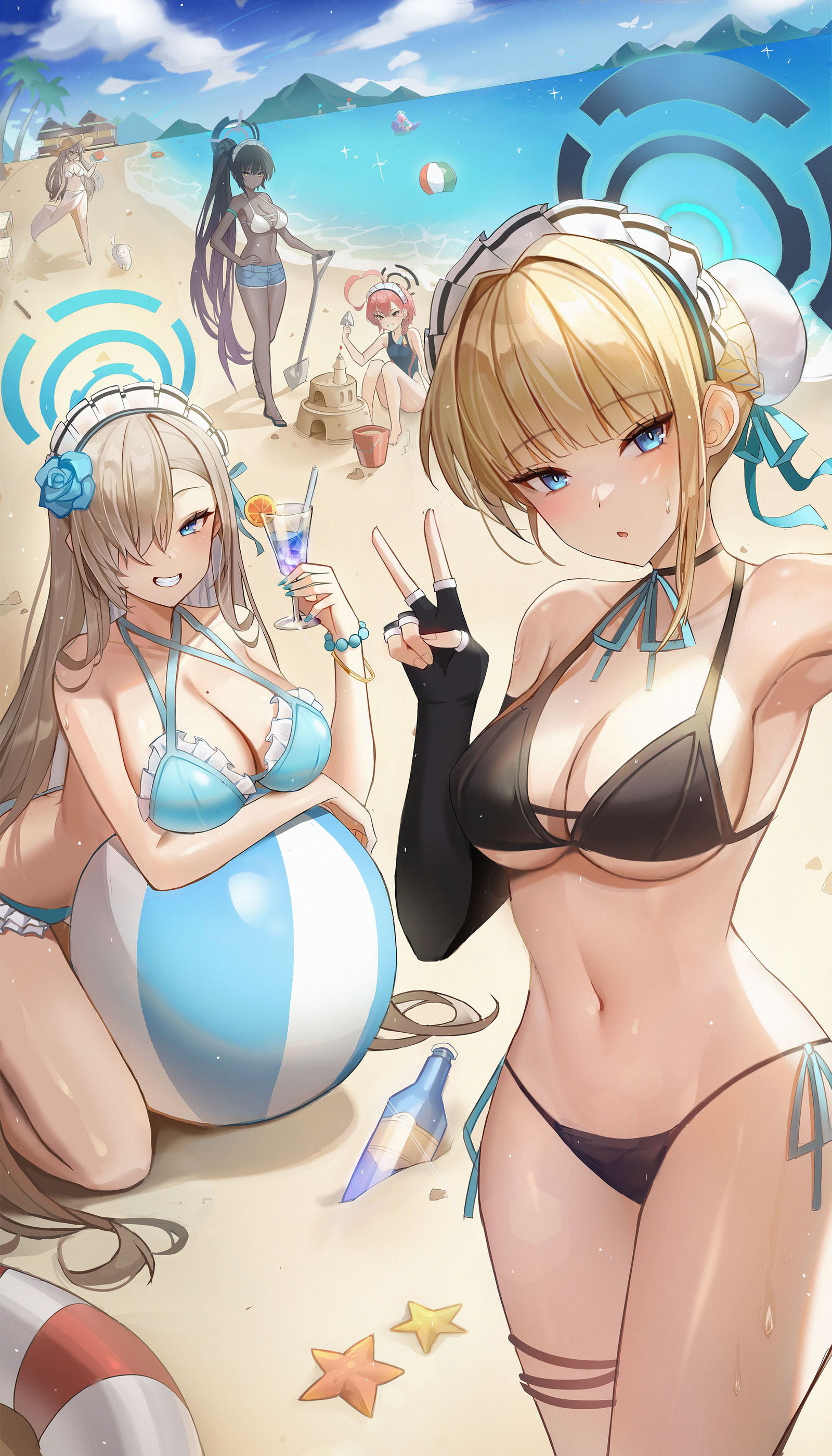 Summer插画图片壁纸