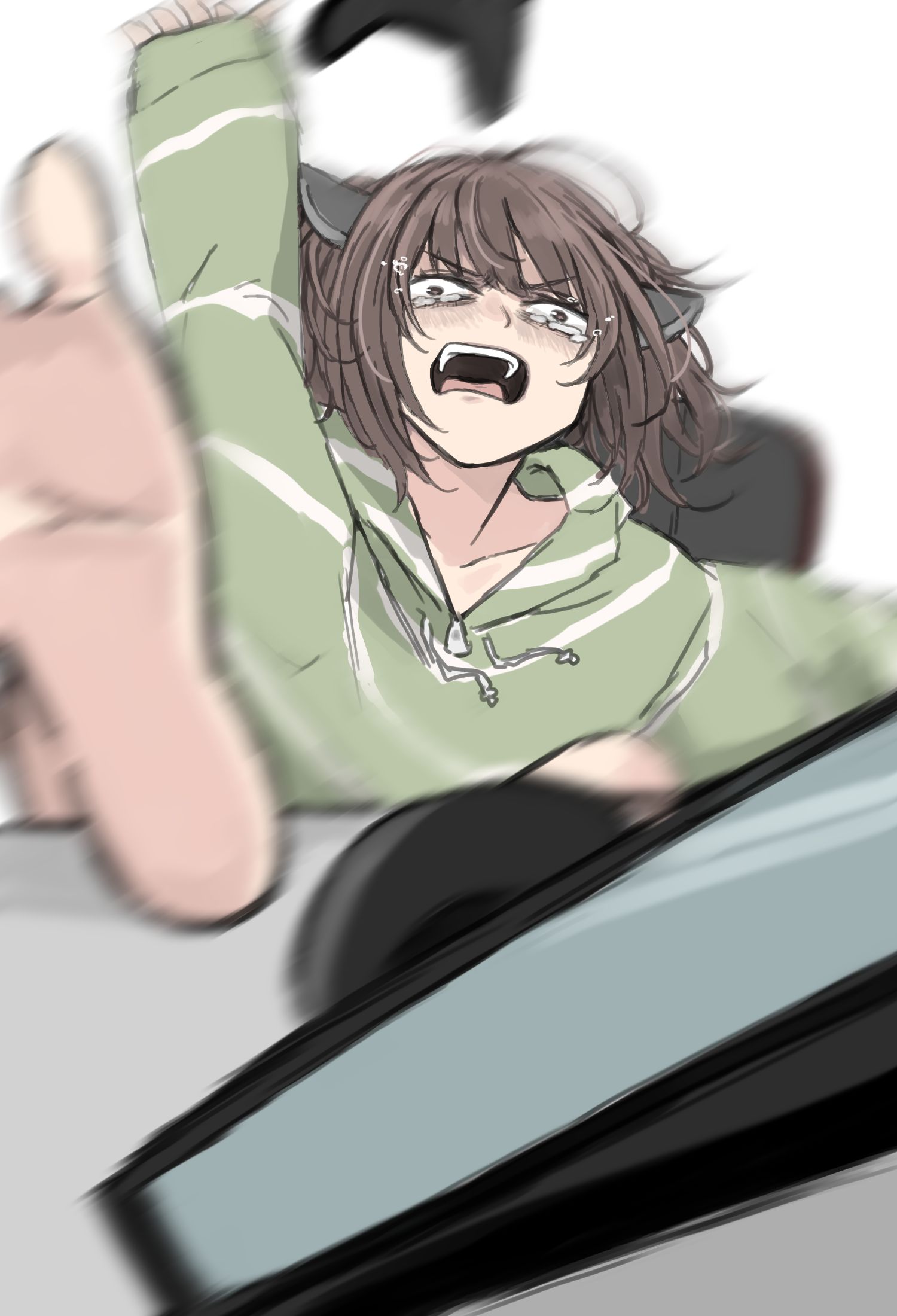 在游戏中被嘲笑的切插画图片壁纸