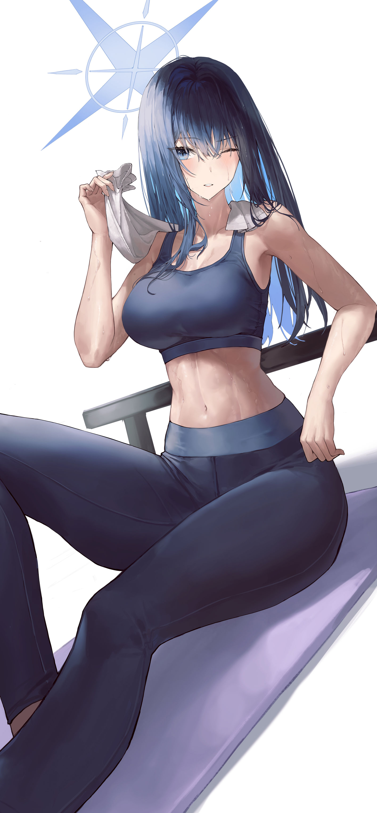 -錠前サオリ碧蓝档案