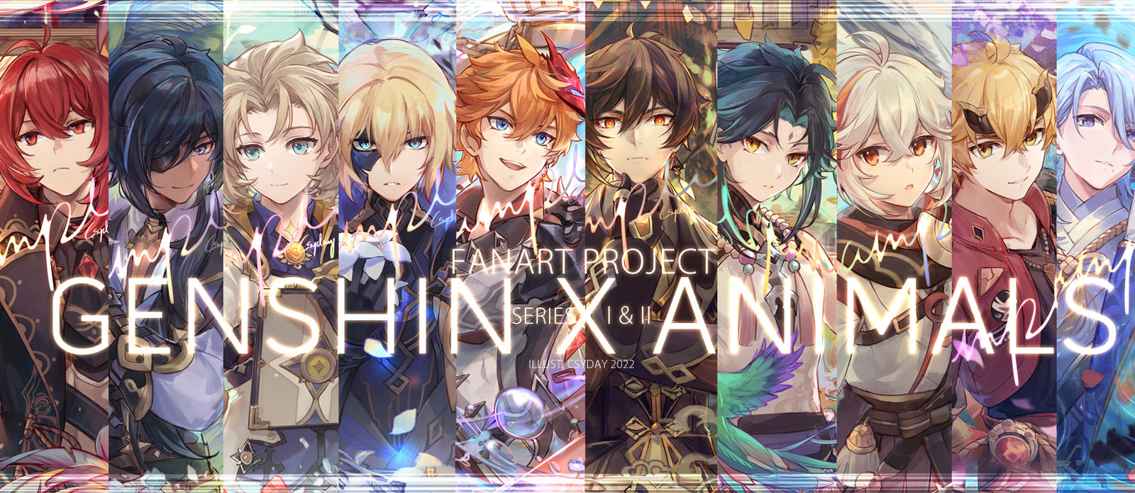 GENSHIN x ANIMALS I & II