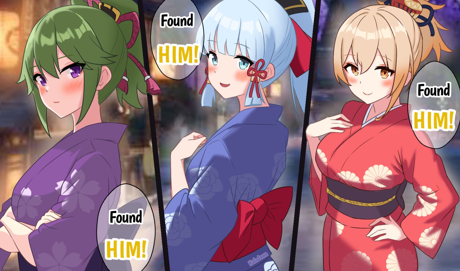Oh..插画图片壁纸