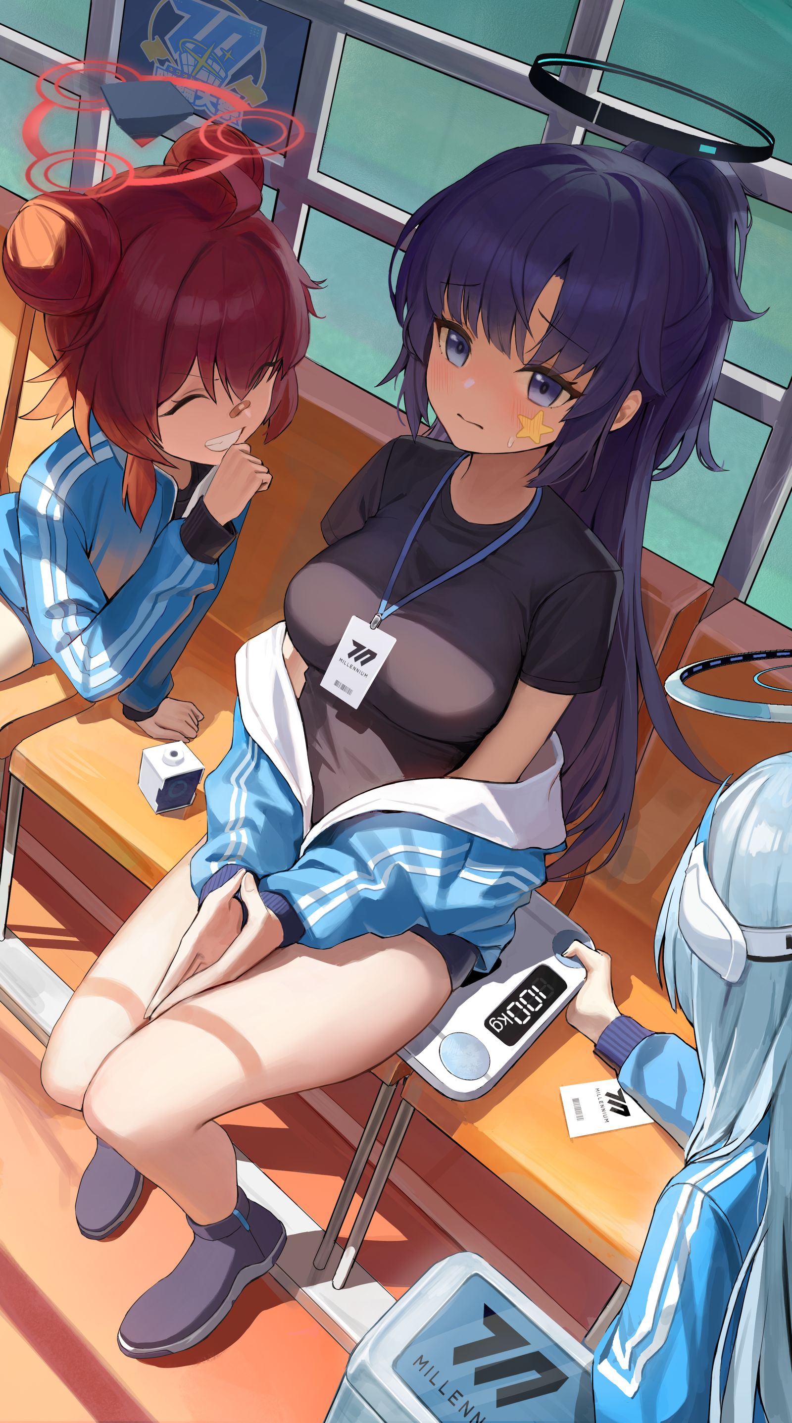 Hayase Yuuka插画图片壁纸