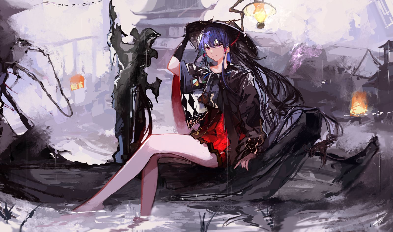 Ch'en「Ten Thousand Mountain」。插画图片壁纸