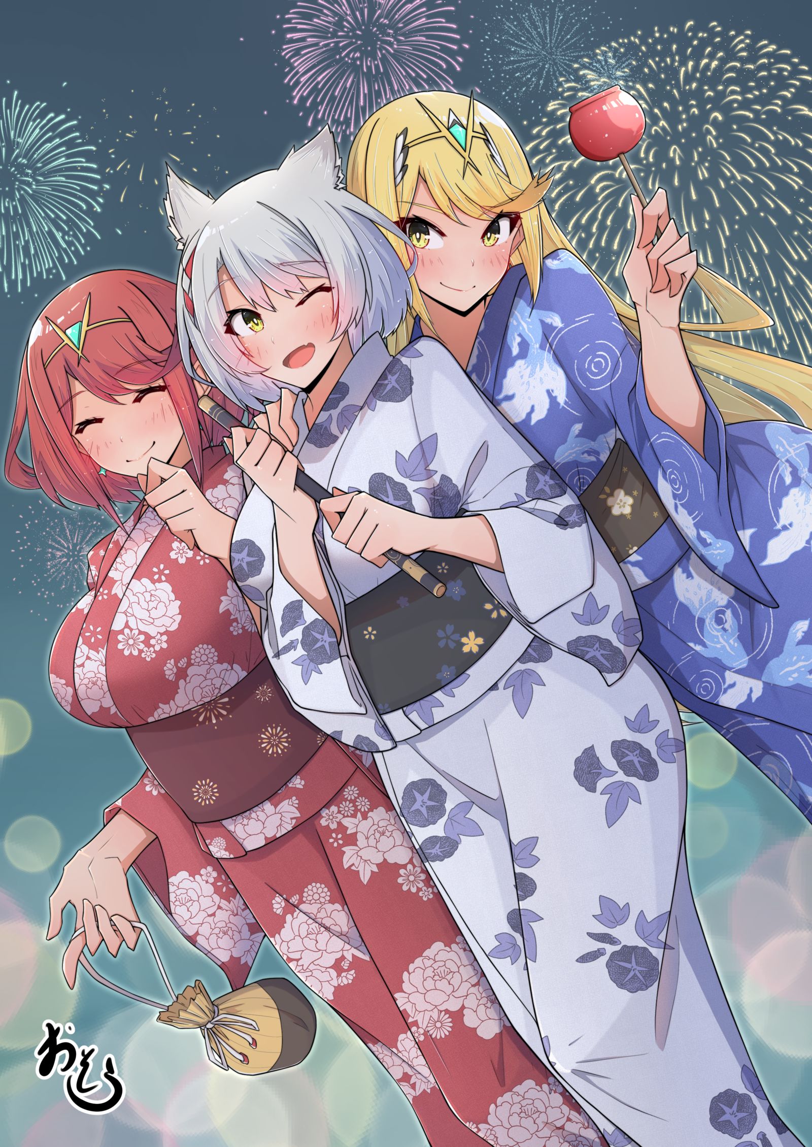 暑期问候插画图片壁纸