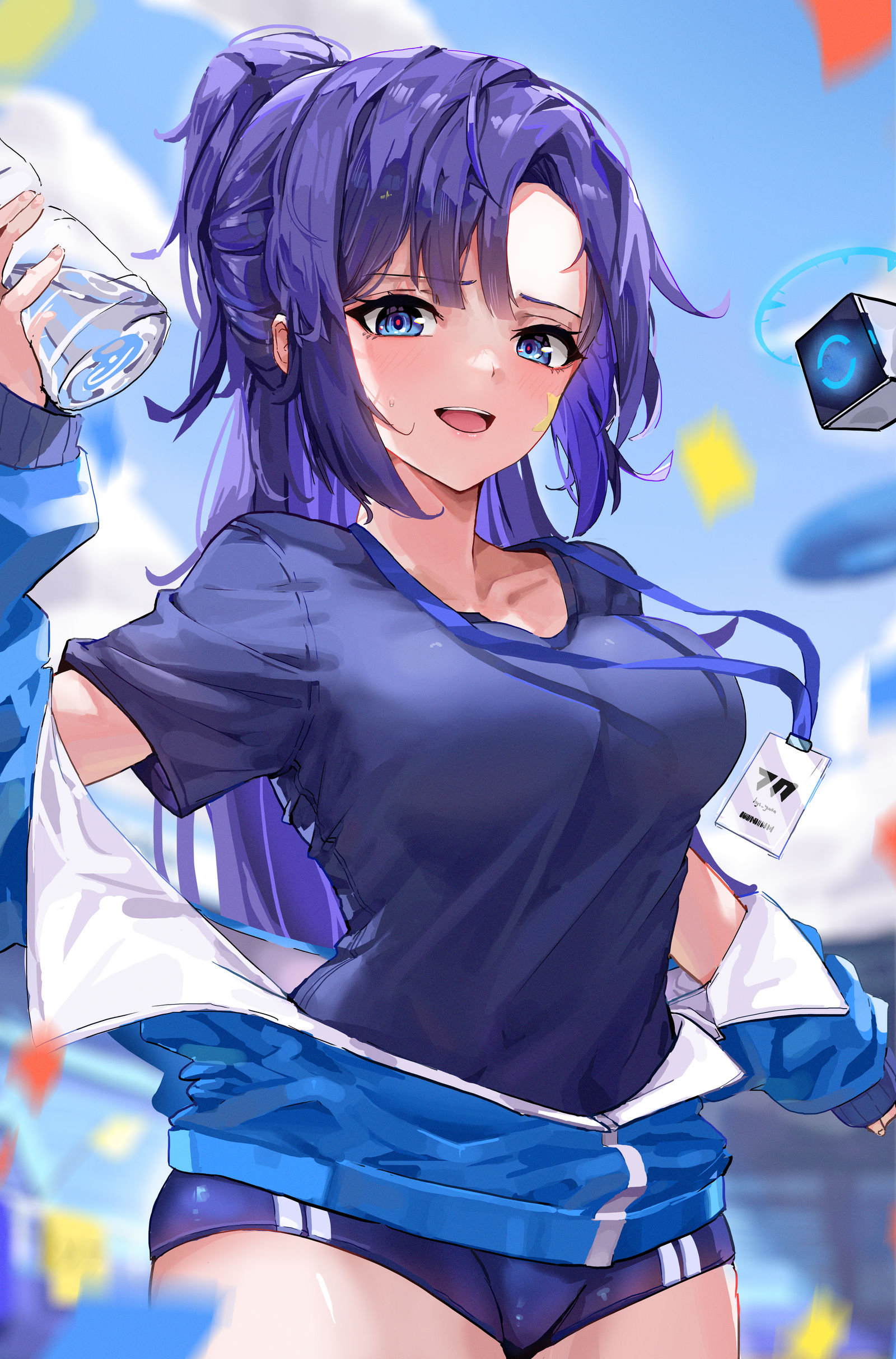 yuuka gym插画图片壁纸