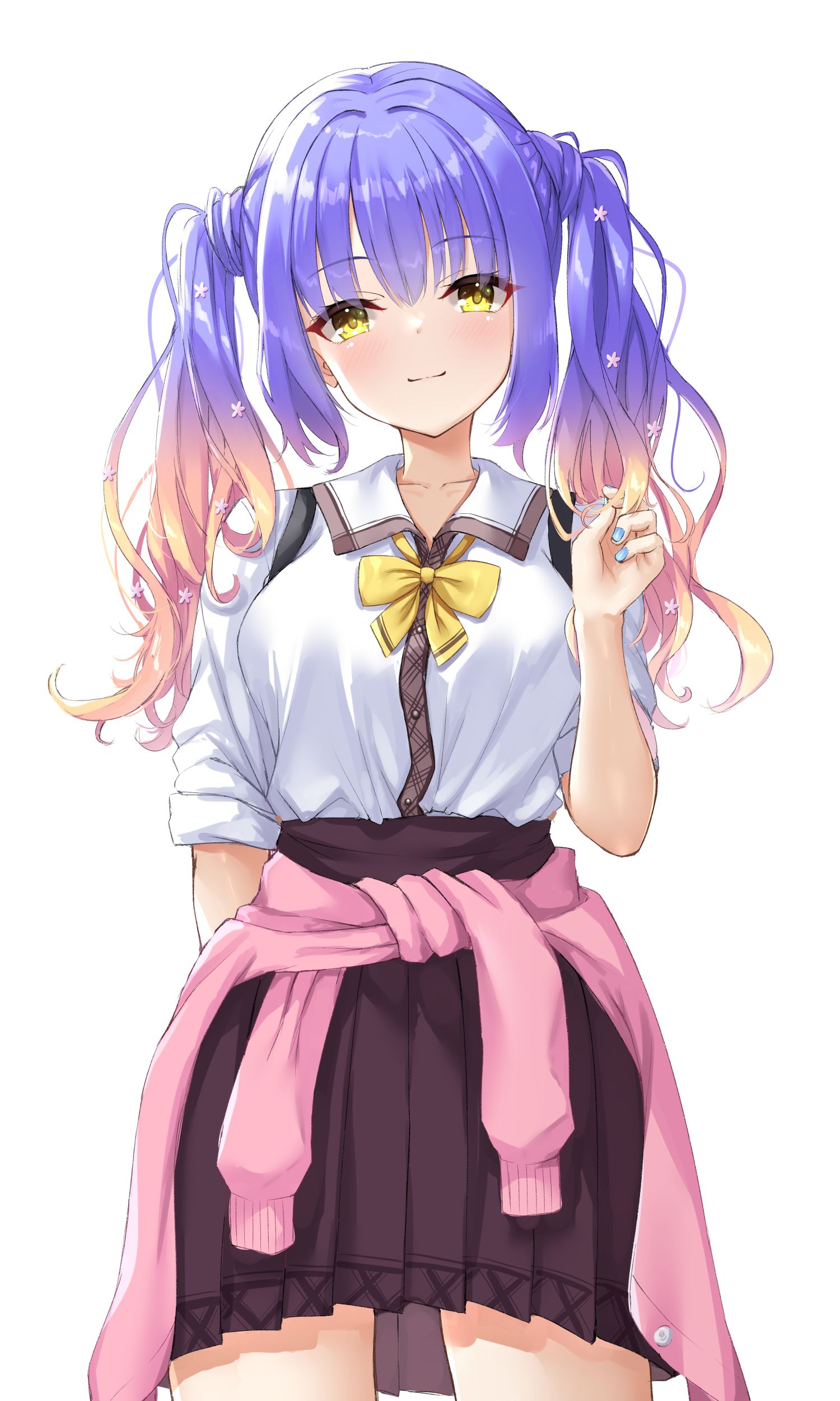 小雲雀来海插画图片壁纸