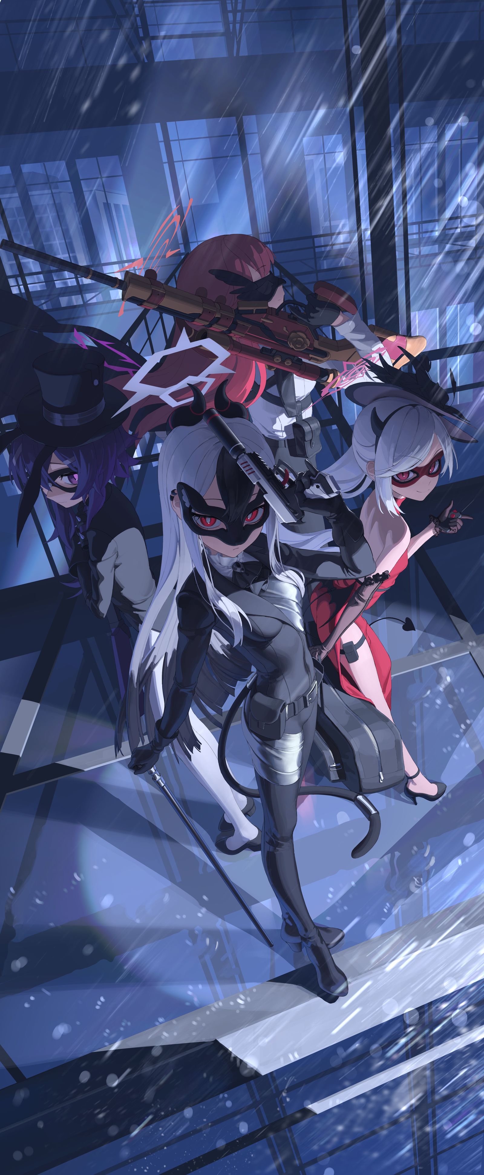 怪盗社68，参上插画图片壁纸