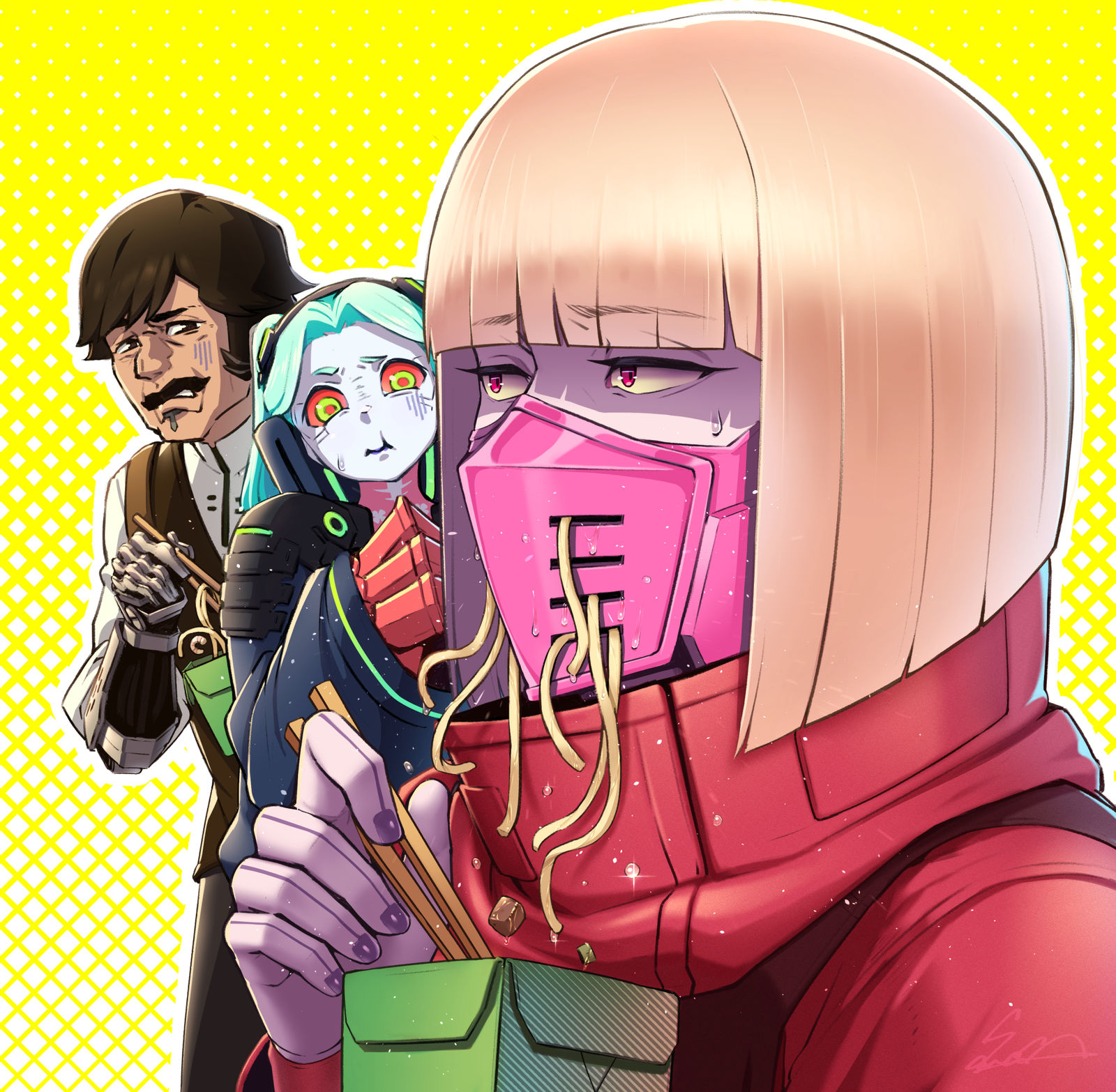 “啊，不要看太多啊……”