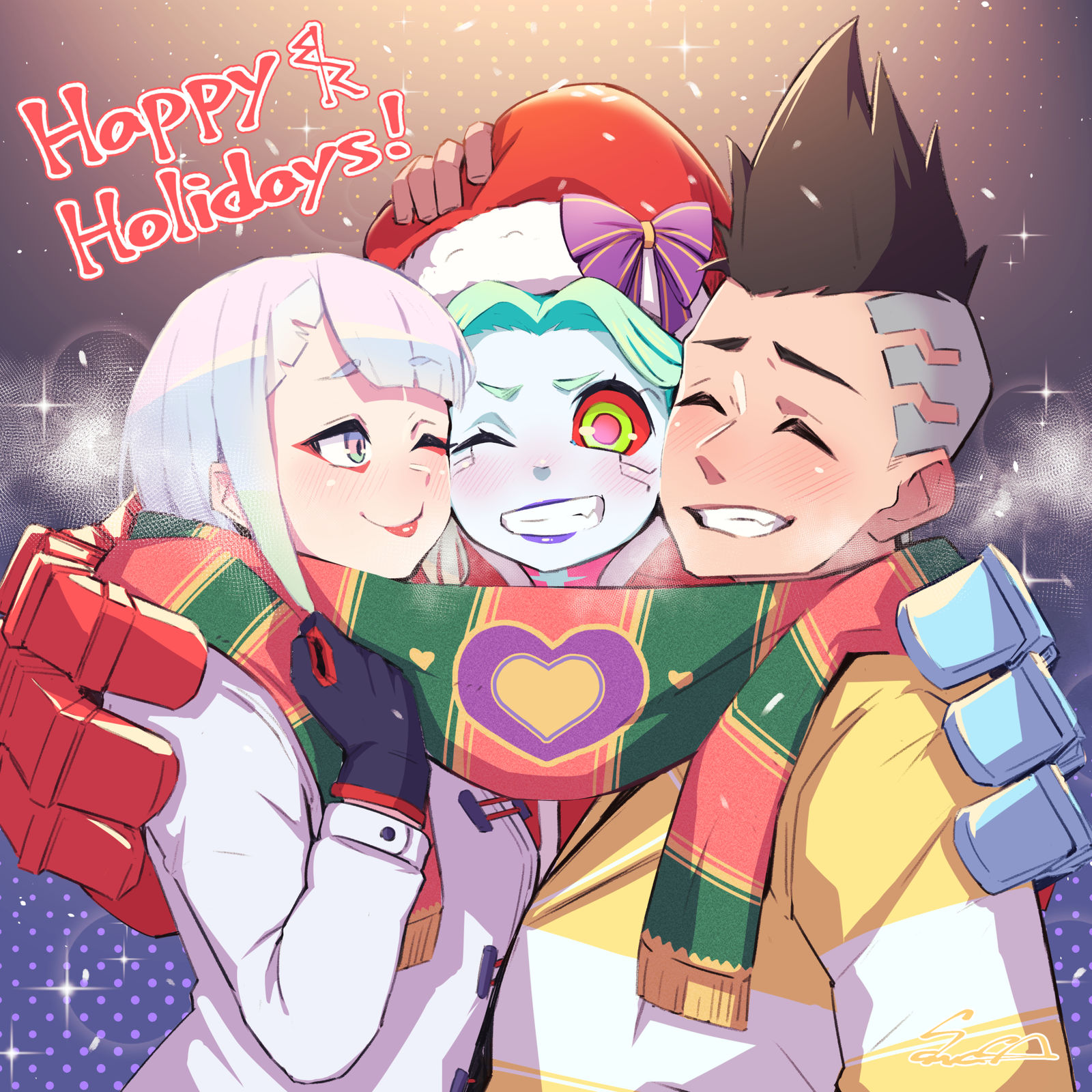 Happy Holidays!-边缘行者Cyberpunk