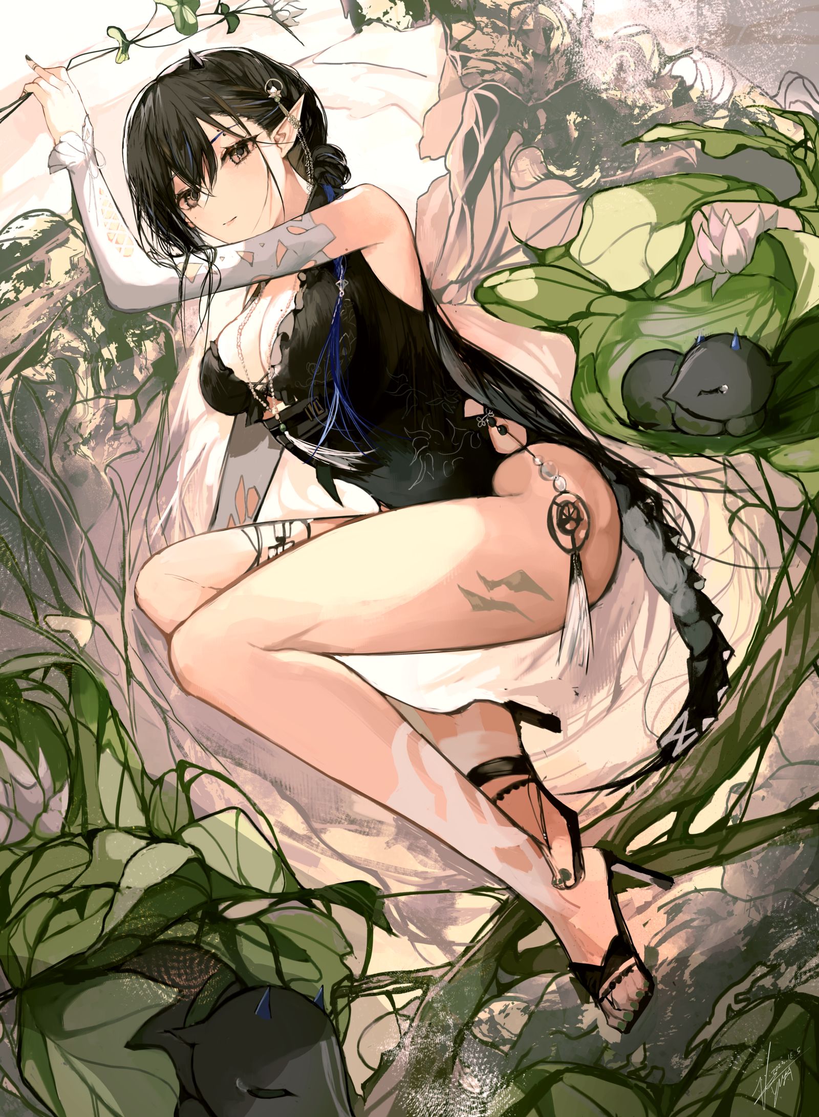 Blacknight Summer Flower