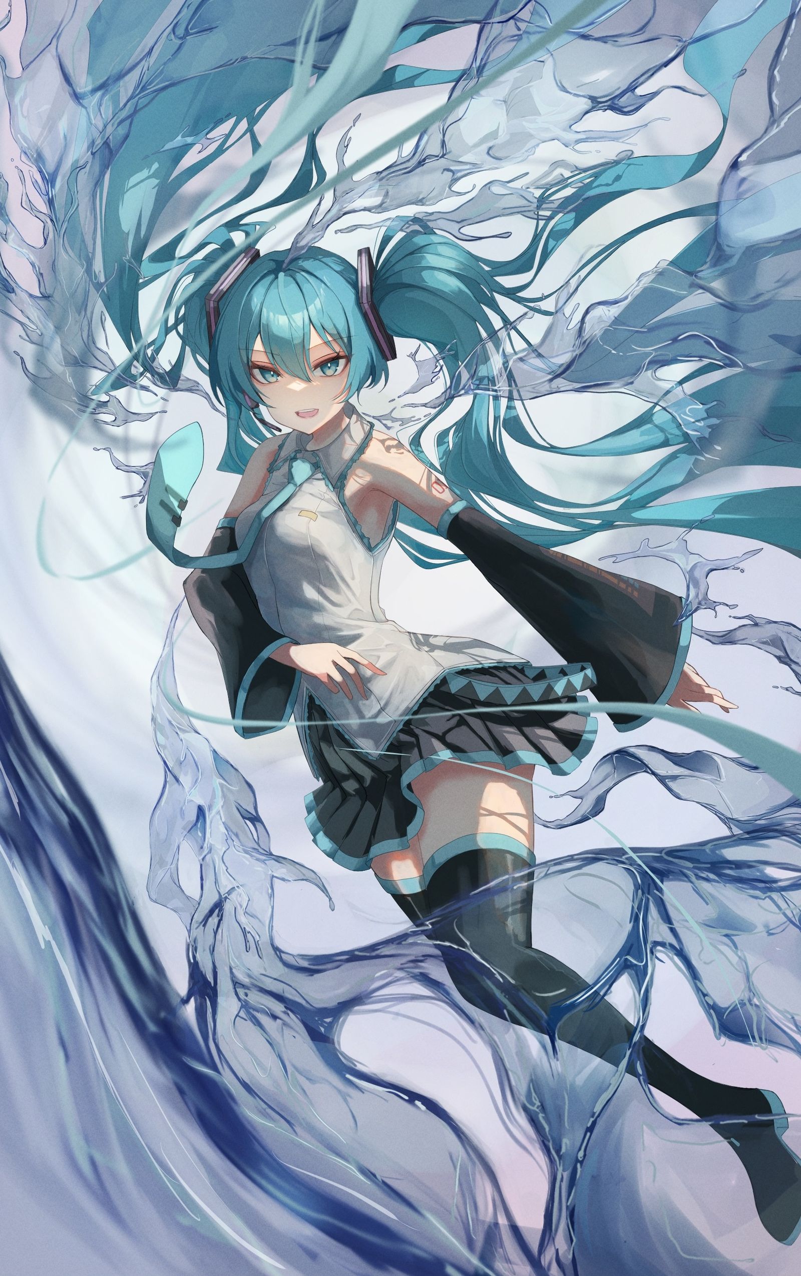 到现在以后都是初音未来的时代插画图片壁纸