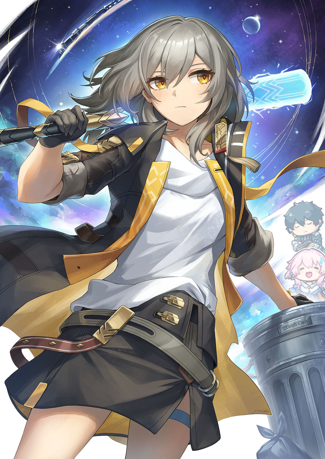 小星星插画图片壁纸