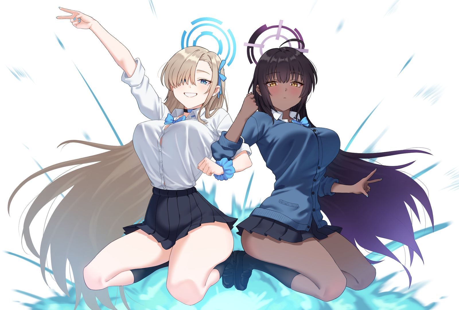 阿斯纳和卡林插画图片壁纸