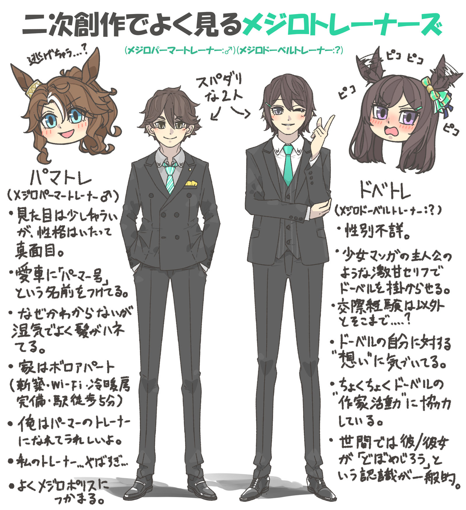 在二次创作中经常看到的梅西洛特雷纳斯2