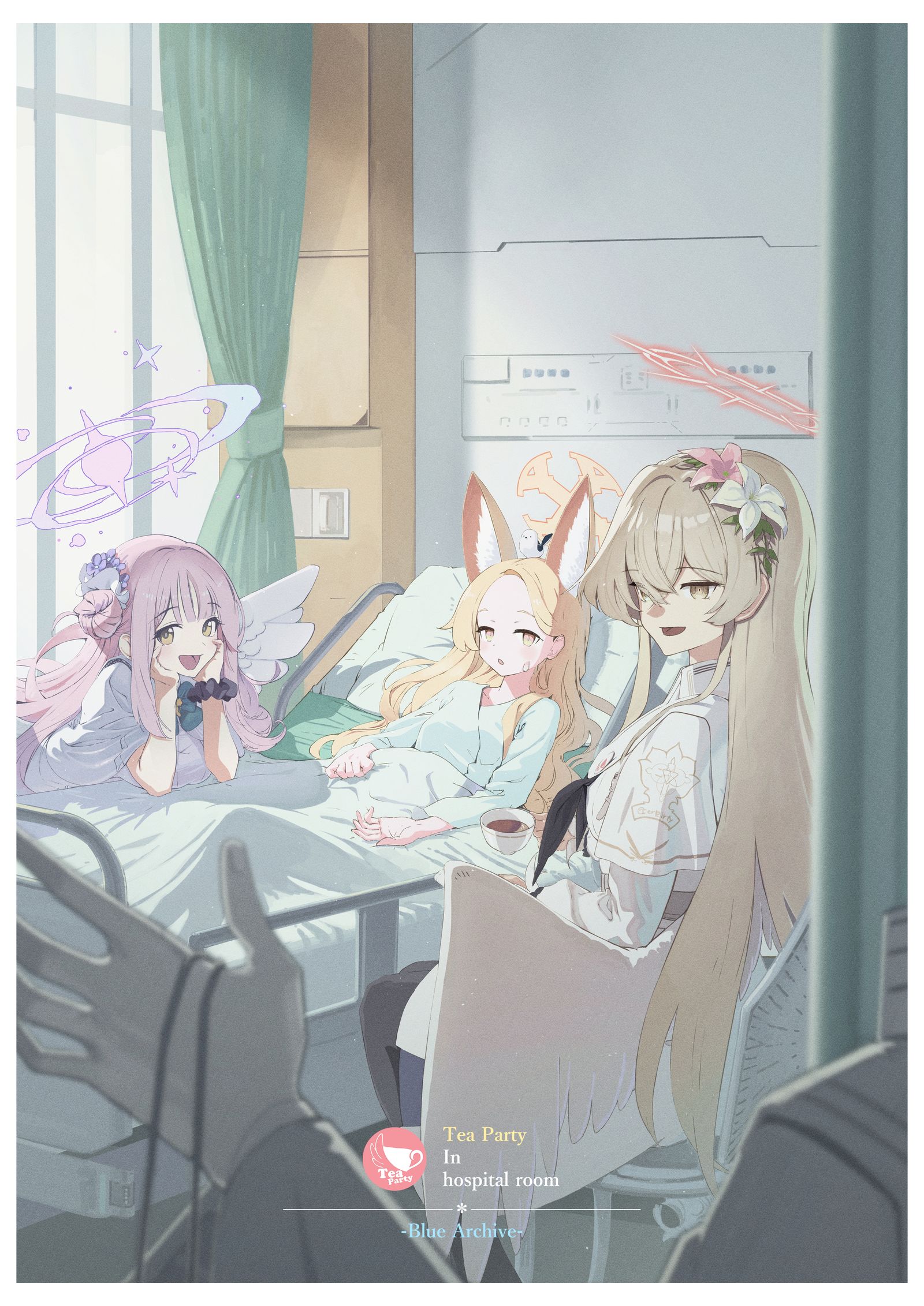 病房插画图片壁纸